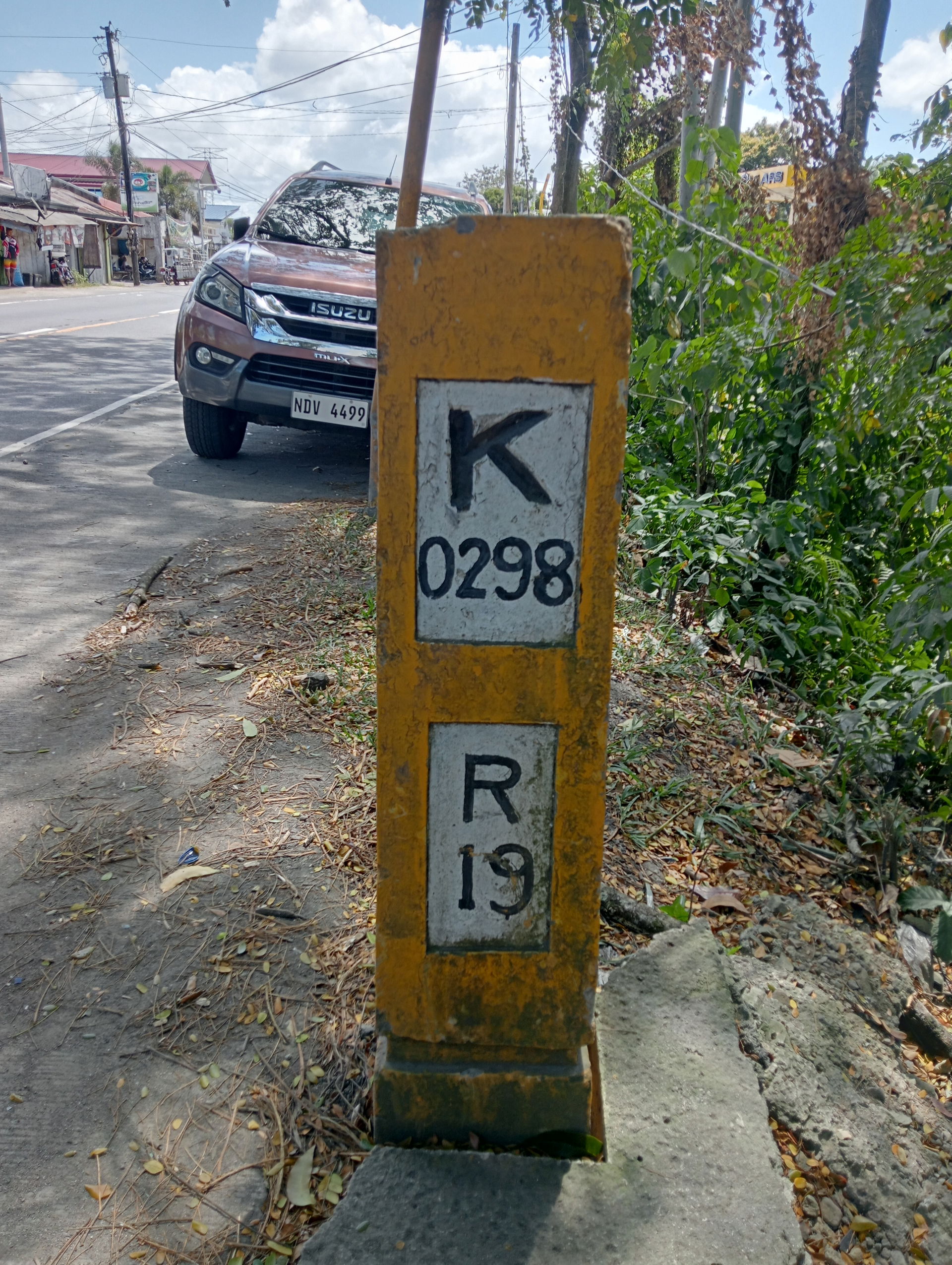 19 Kilometers to Ragay Town Proper Marker, GRS, Ragay, Camarine…