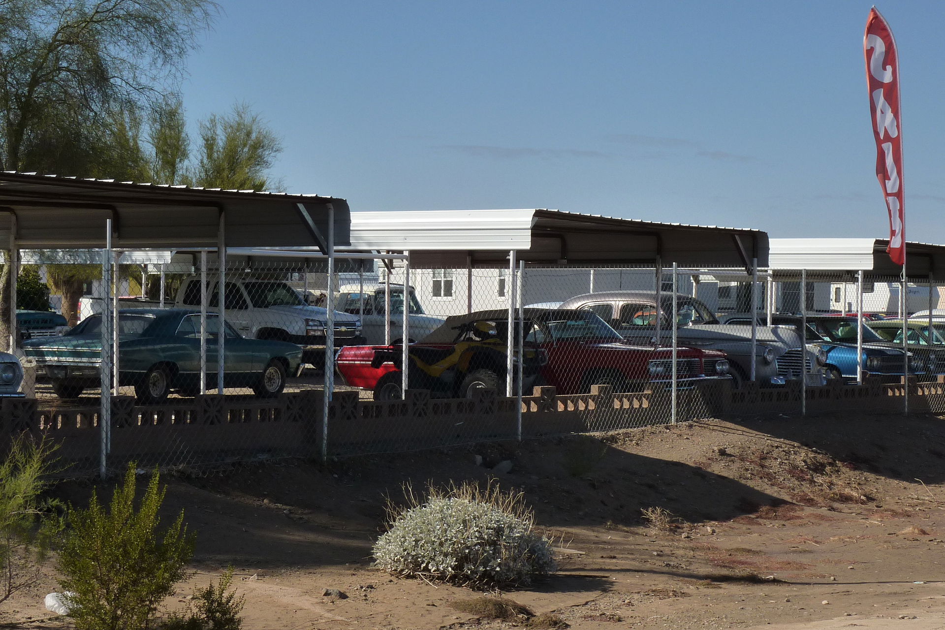 Quartzsite, AZ: The Motor Pool, 2009