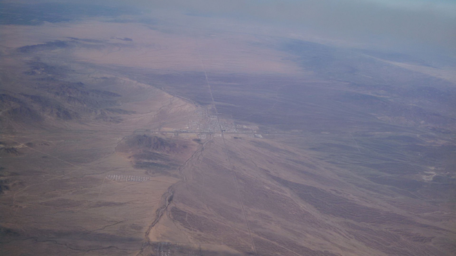 View of Quartzsite Arizona