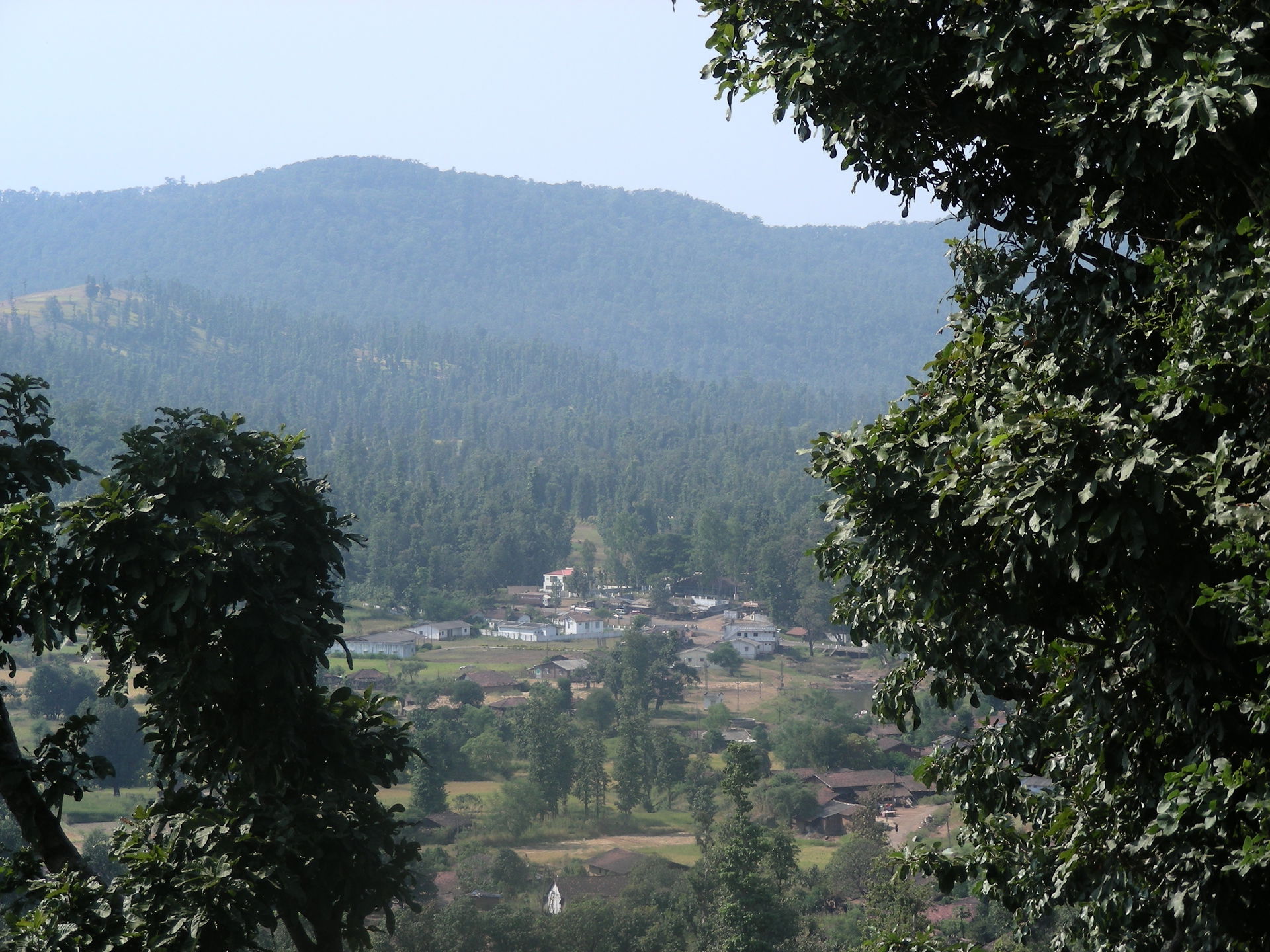 Village amidst Dang forest. A state highway connecting w:Nashik…