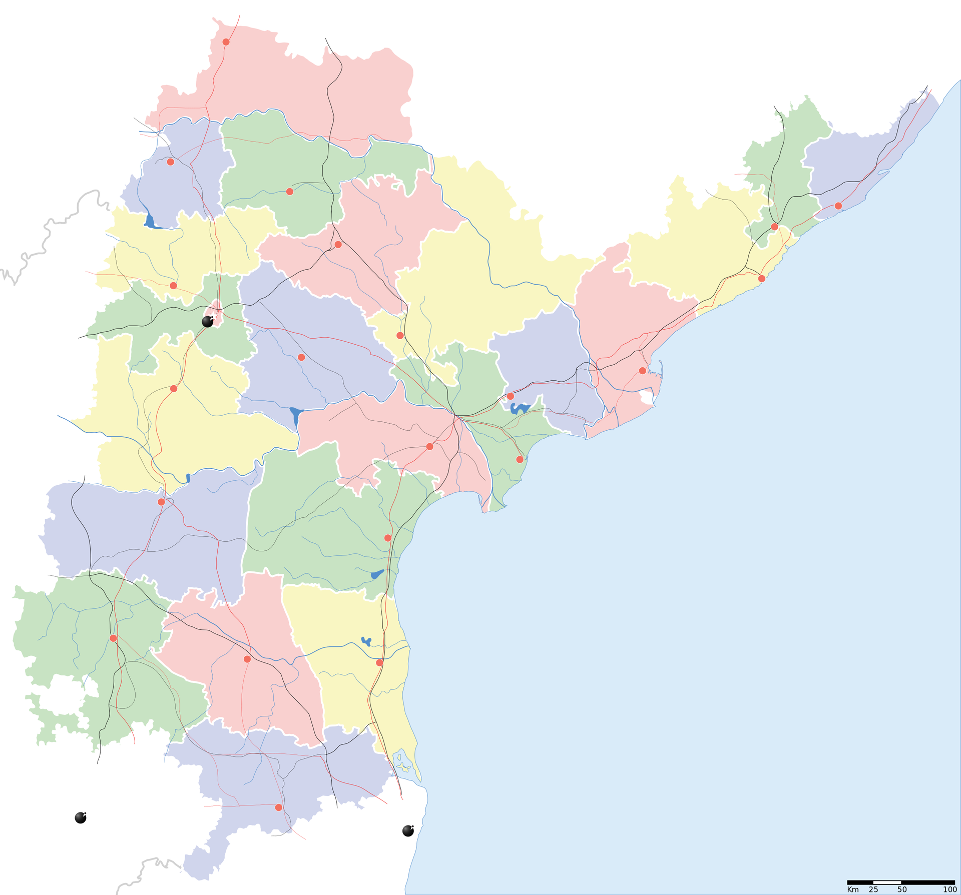 Based on File:Andhra Pradesh locator map (1956-2014).svg by Pla…