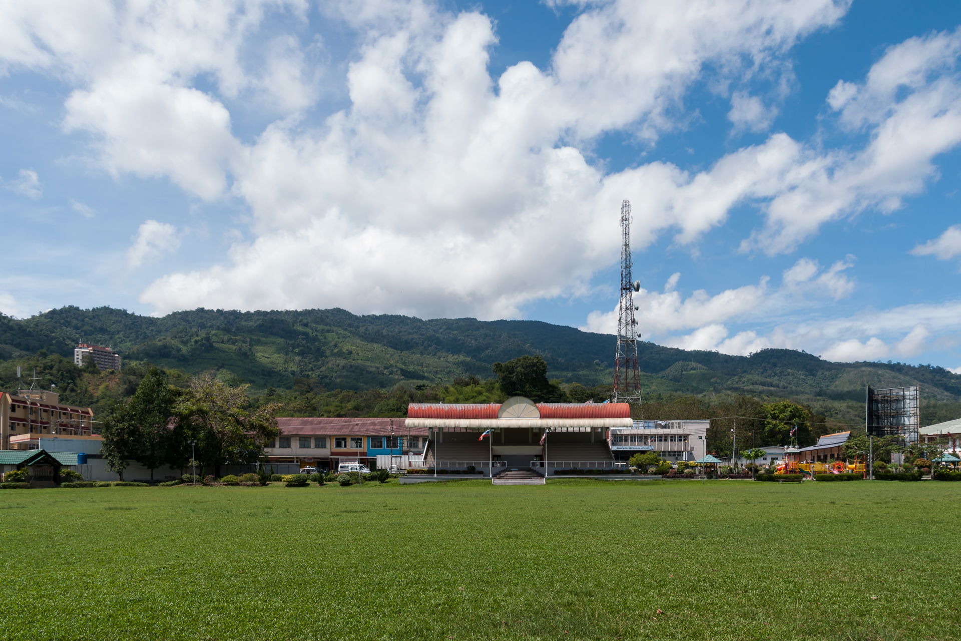 Tenom, Sabah: Town Padang.