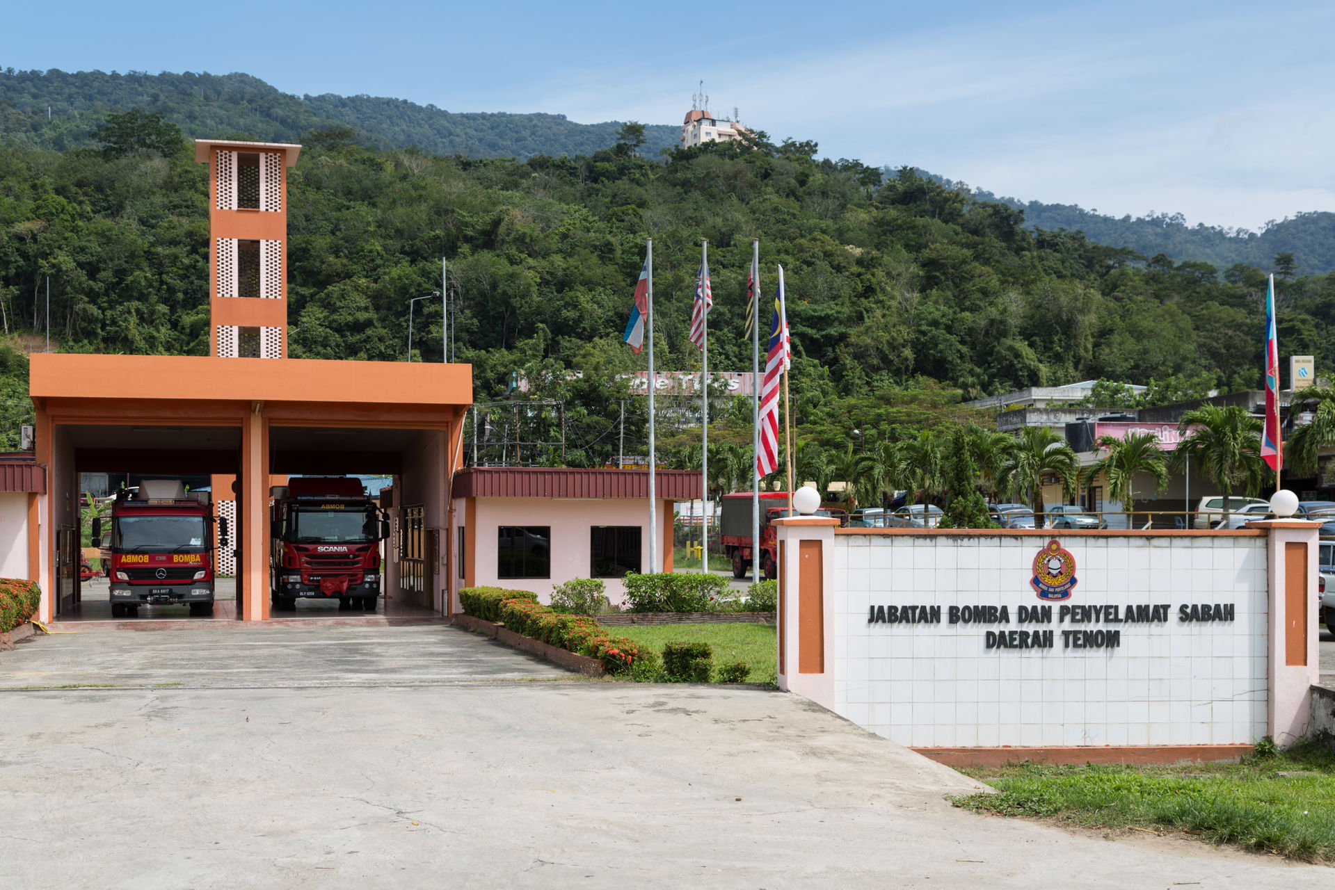 Tenom, Sabah: Fire and Rescue Station of Tenom District