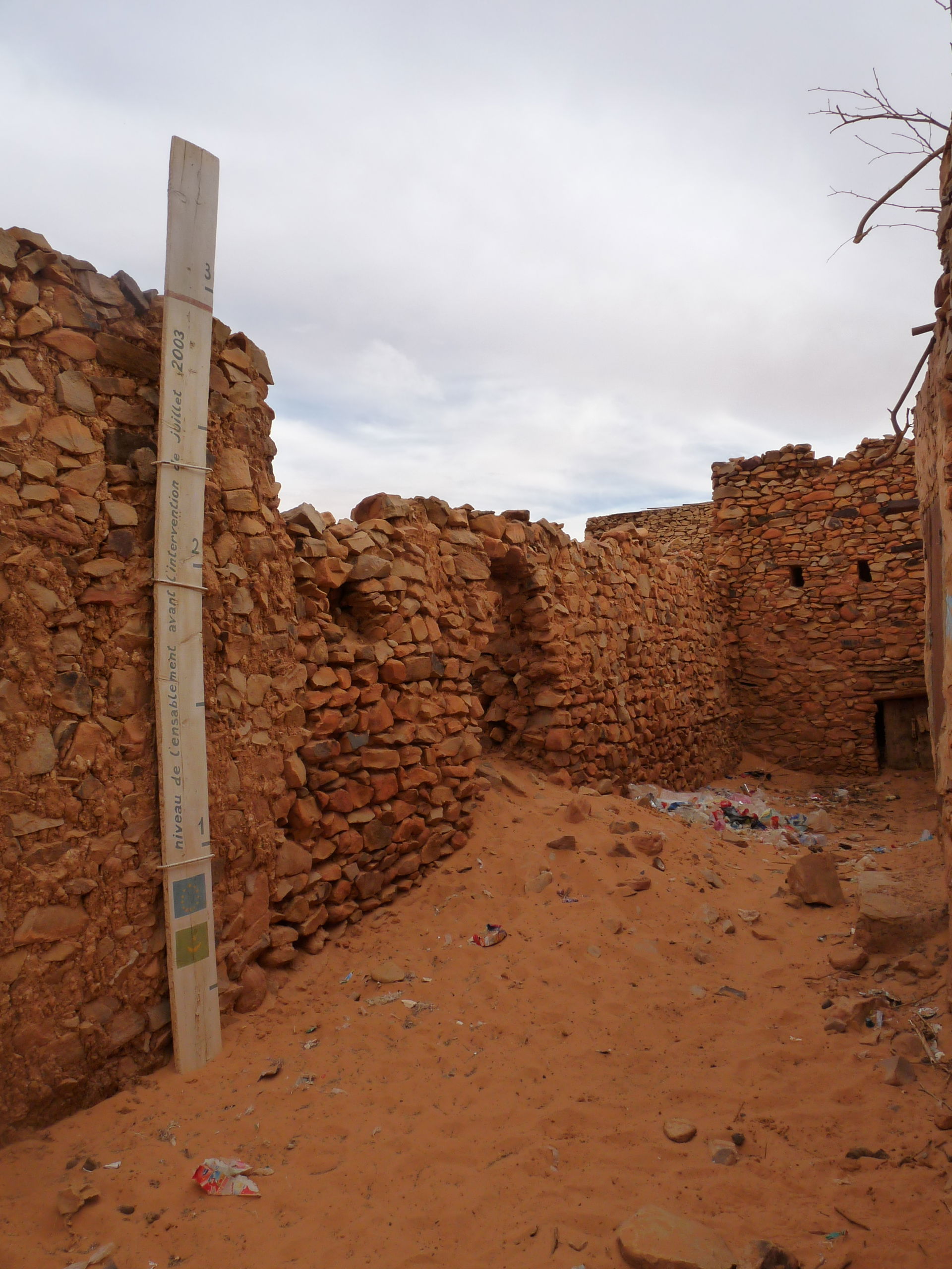 Chinguetti (Mauritania) threatened by sand