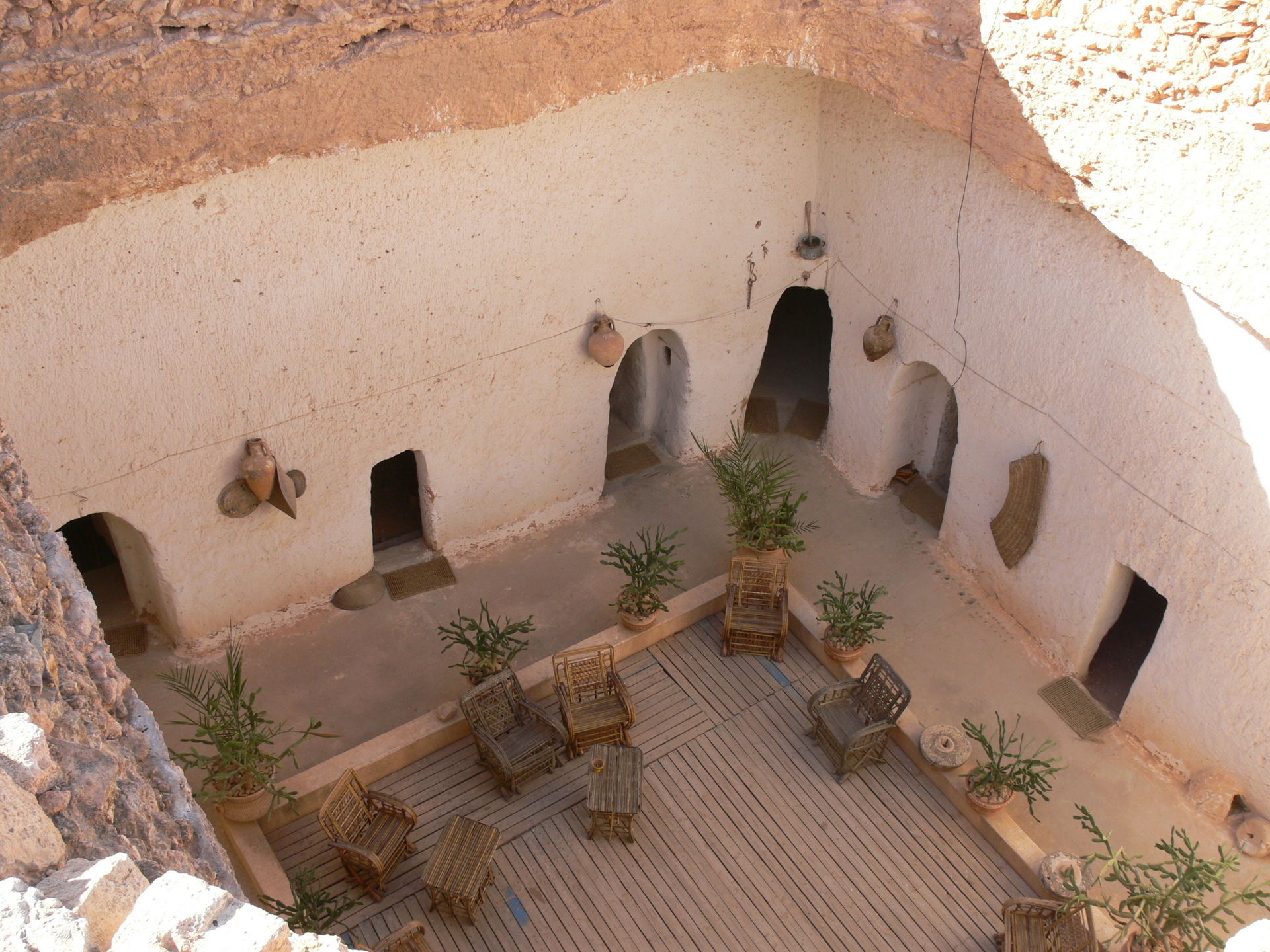 Troglodyte building in Gharyan (Djebel Nefusa, Libya)