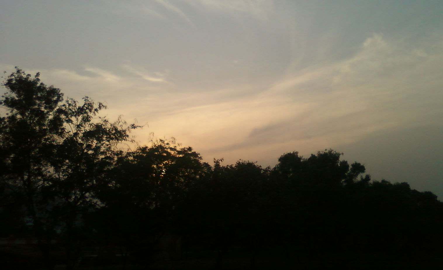 Sunset near Parvathipuram, Vizianagaram district
