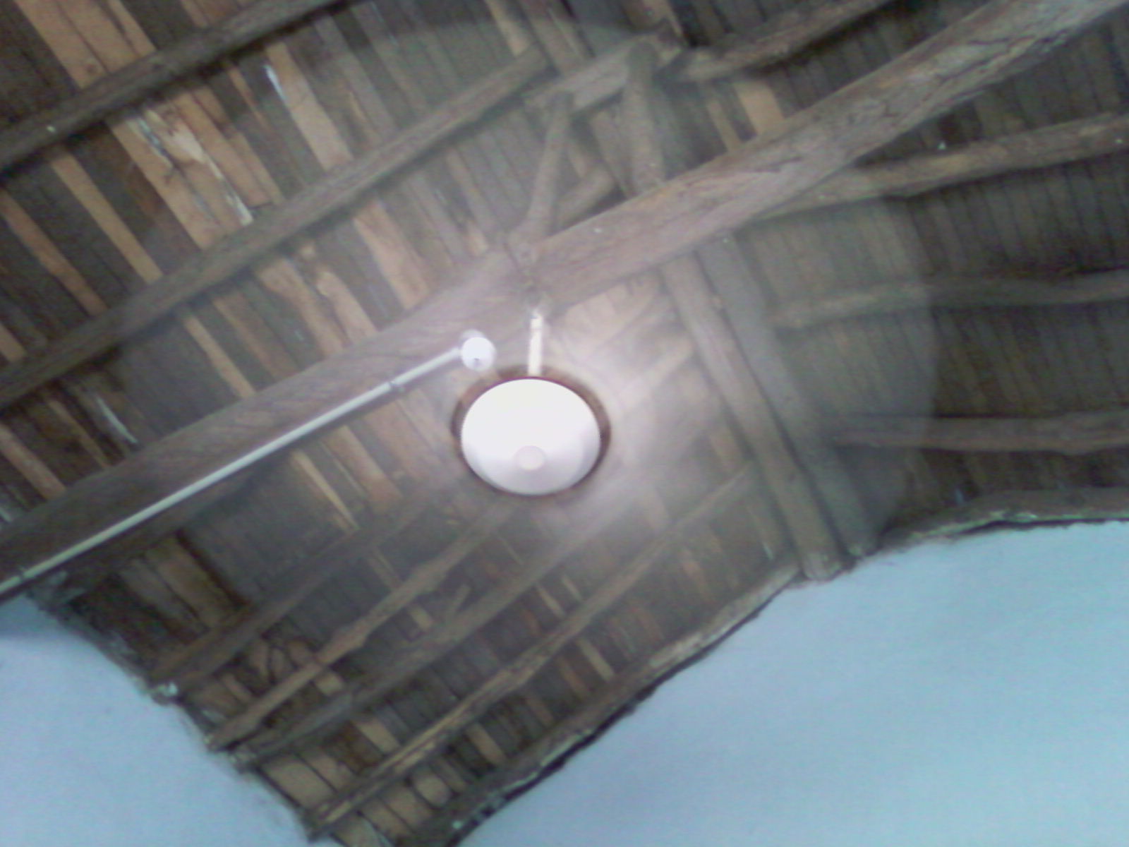 Old model ceiling fan at Parvathipuram, Vizianagaram district