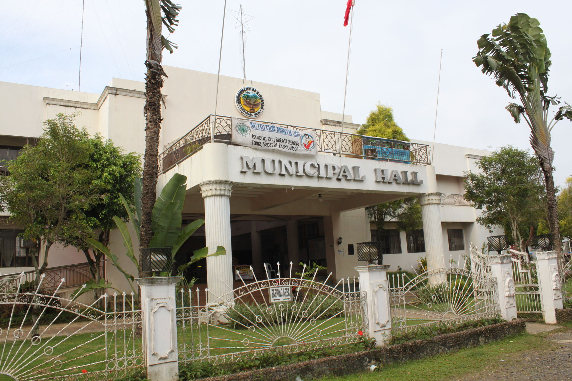Kitaotao Municipal Hall, Bukidnon, Mindanao Philippines