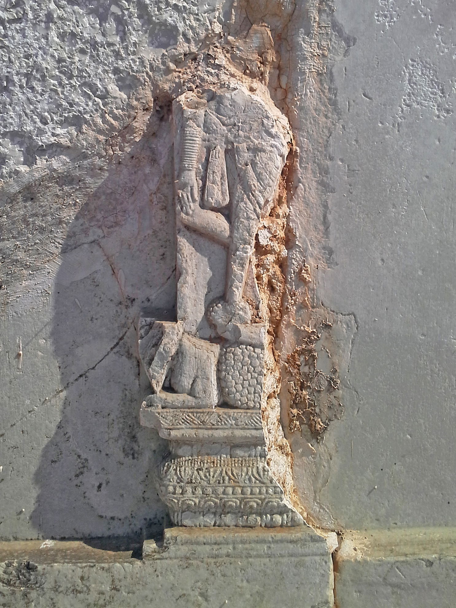 Sculpted relief on Jaggayyapeta Buddhist stupa from the school …