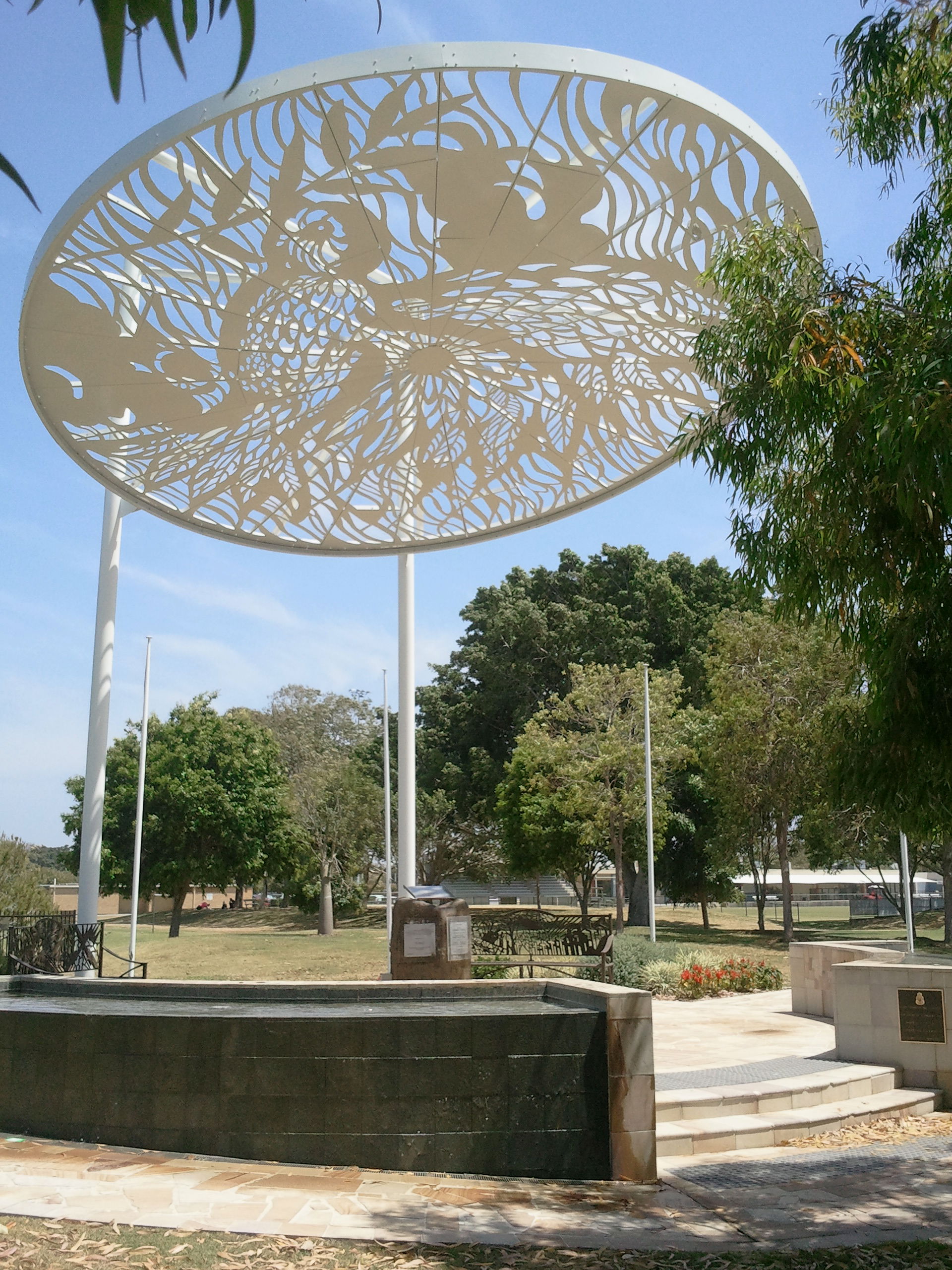 War Memorial, Runaway Bay, Queensland, Australia