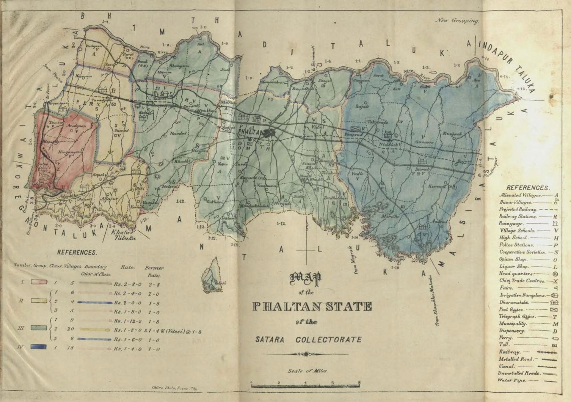 Phaltan State, 1918