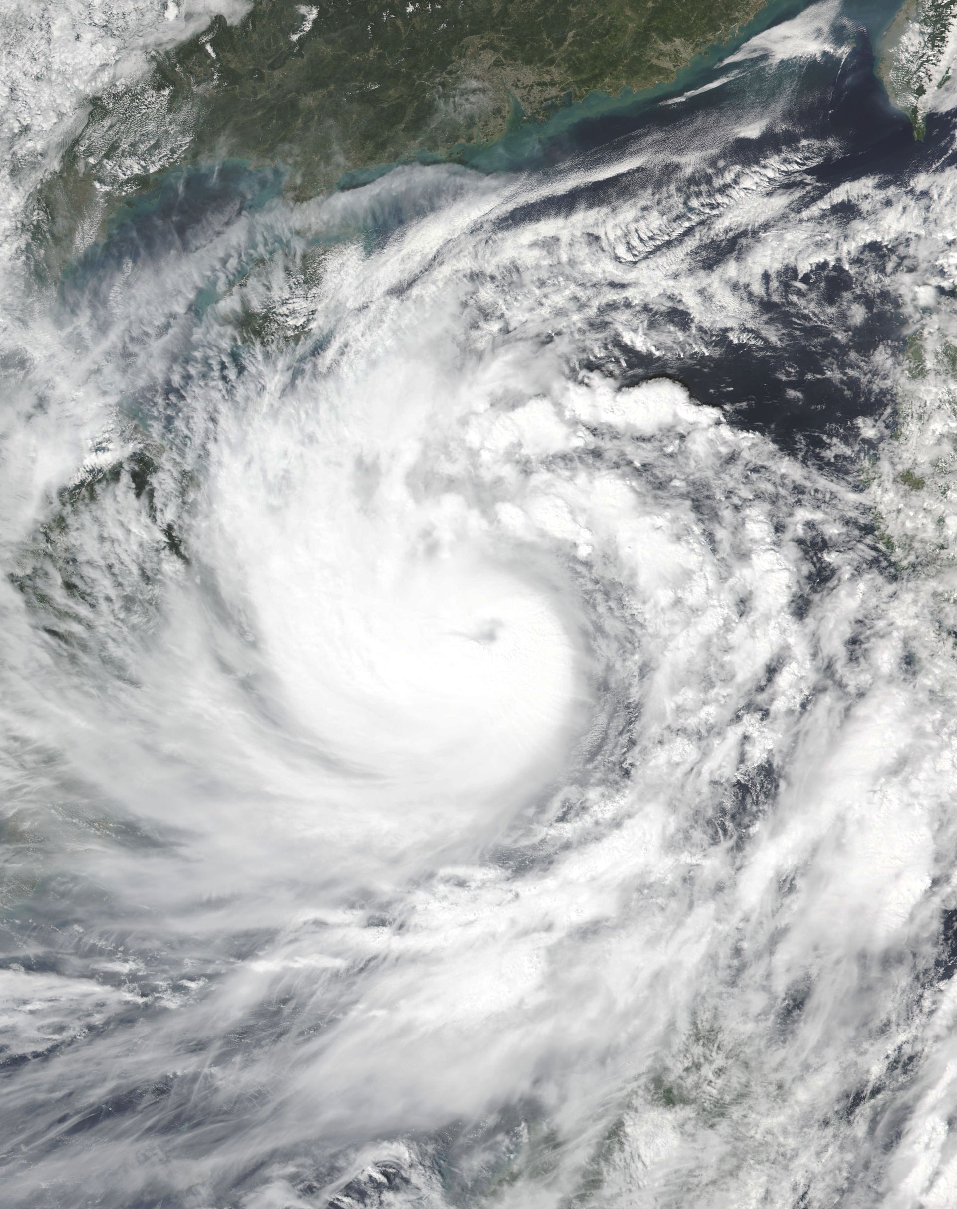 Typhoon Molave on October 27, 2020