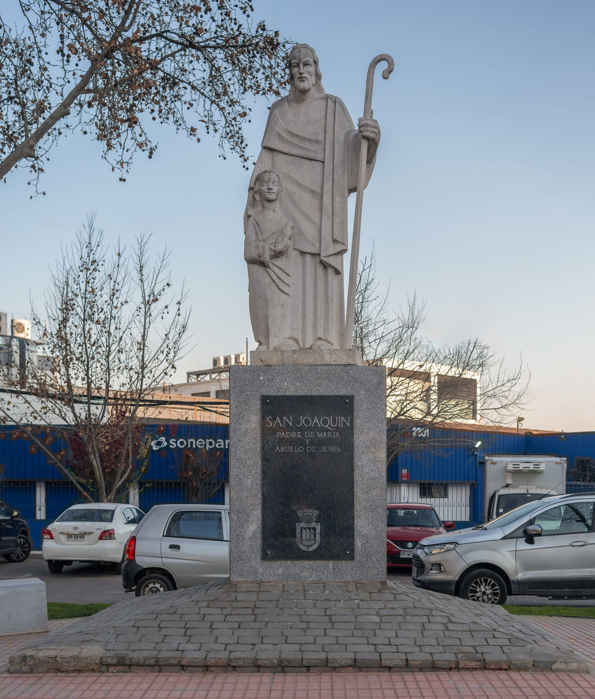 San Joaquín, commune of the same name. Metropolitan region.