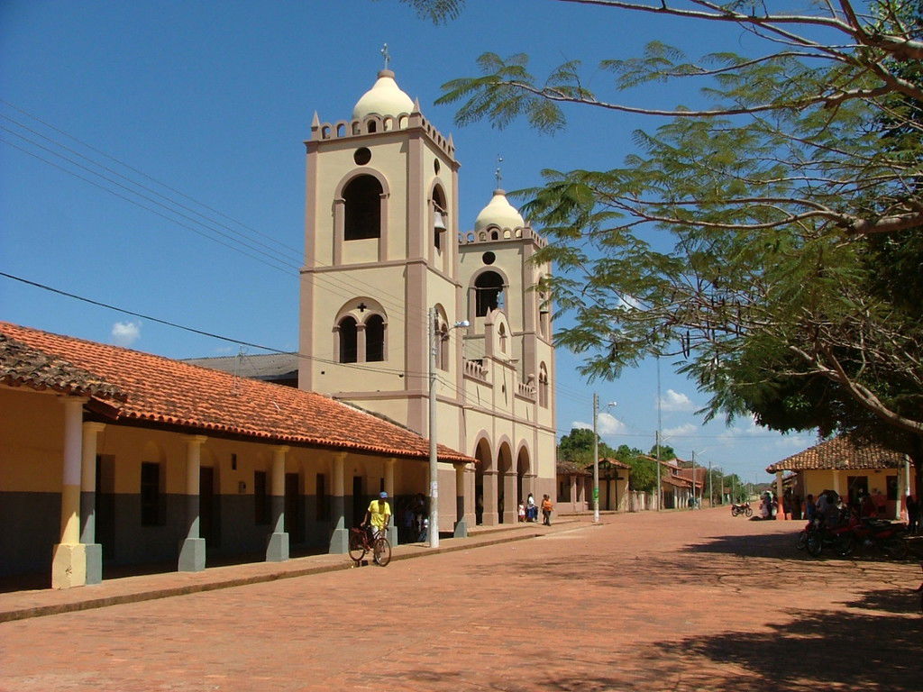 Iglesia de la localidad de San Joaquín en el Departamento del B…