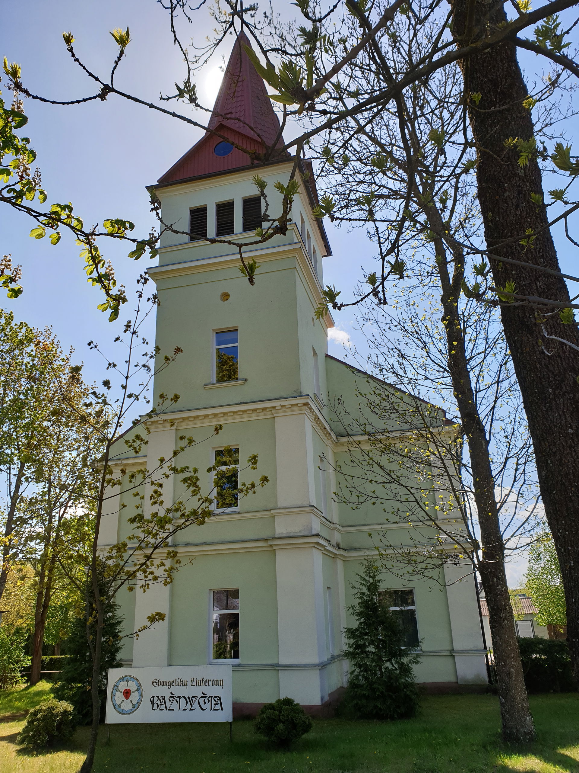 Lutheran Church in Mažeikiai, May 2019
