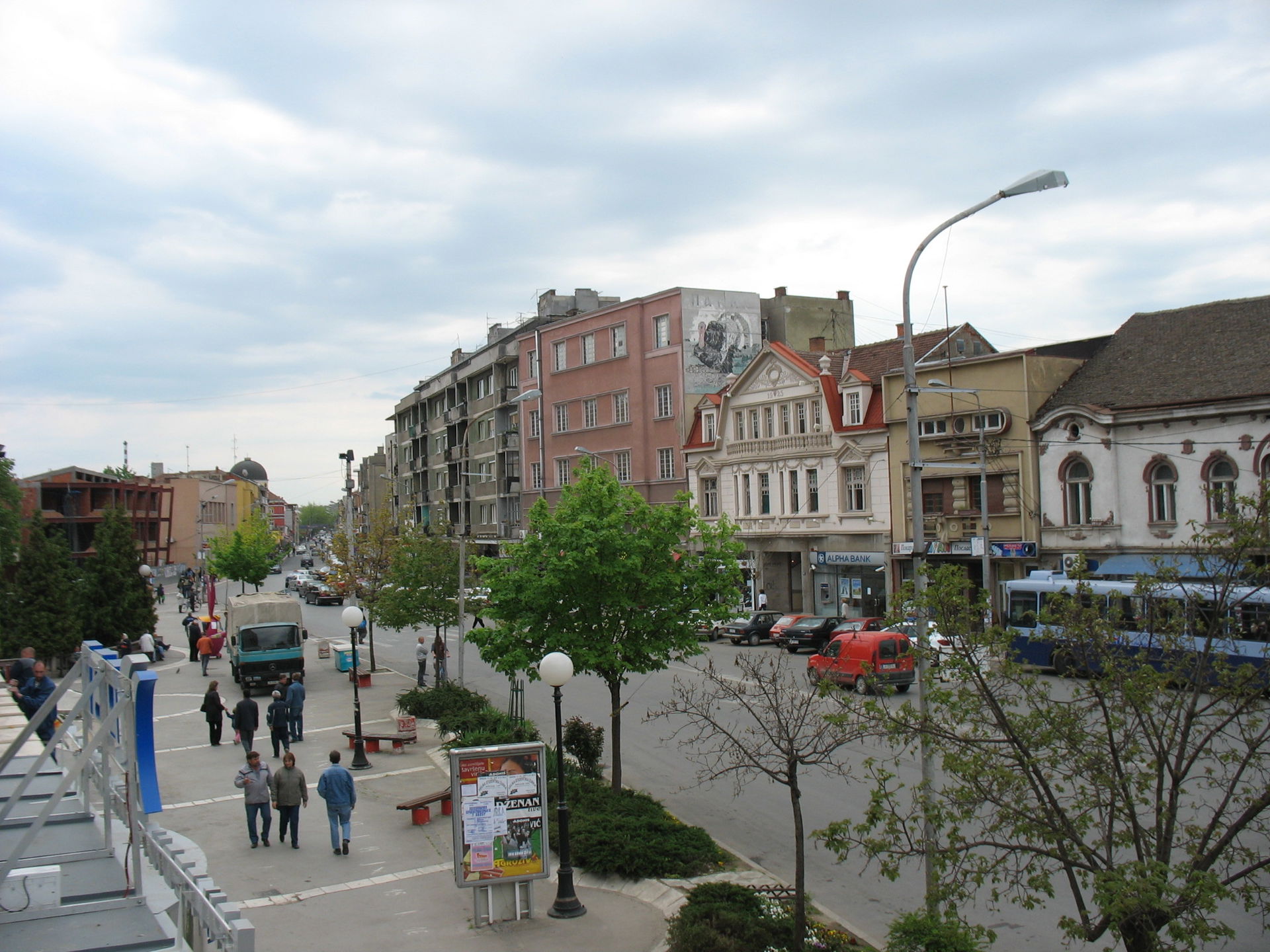 A View from Iveks Caffe