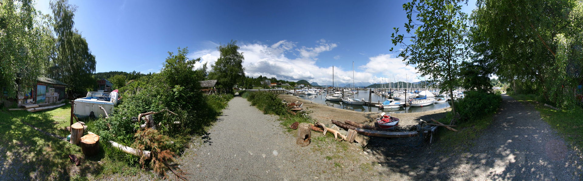 Gibsons Harbour, Sunshine Coast, British Columbia