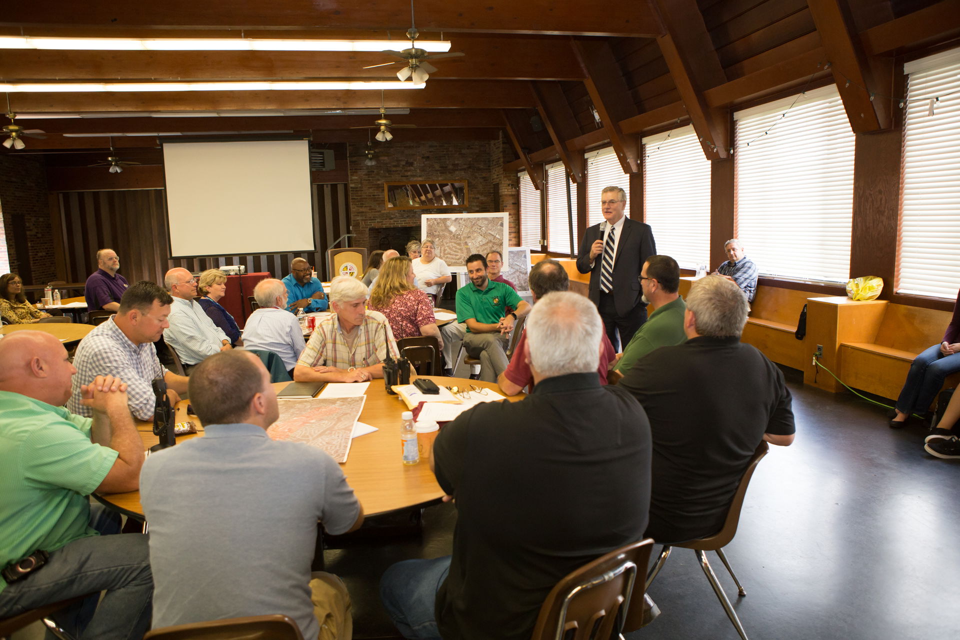 October 10, 2018 (Hunt Valley, MD) - County Executive Don Mohle…