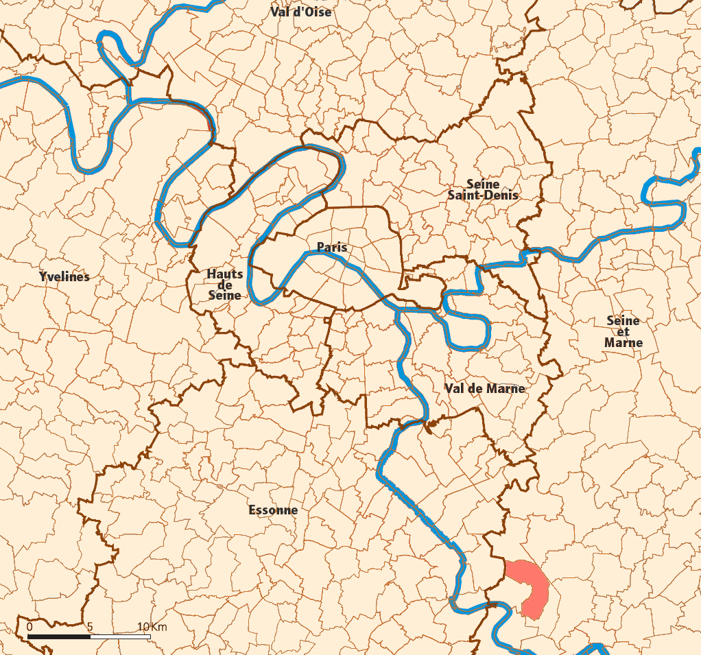 Created map myself.