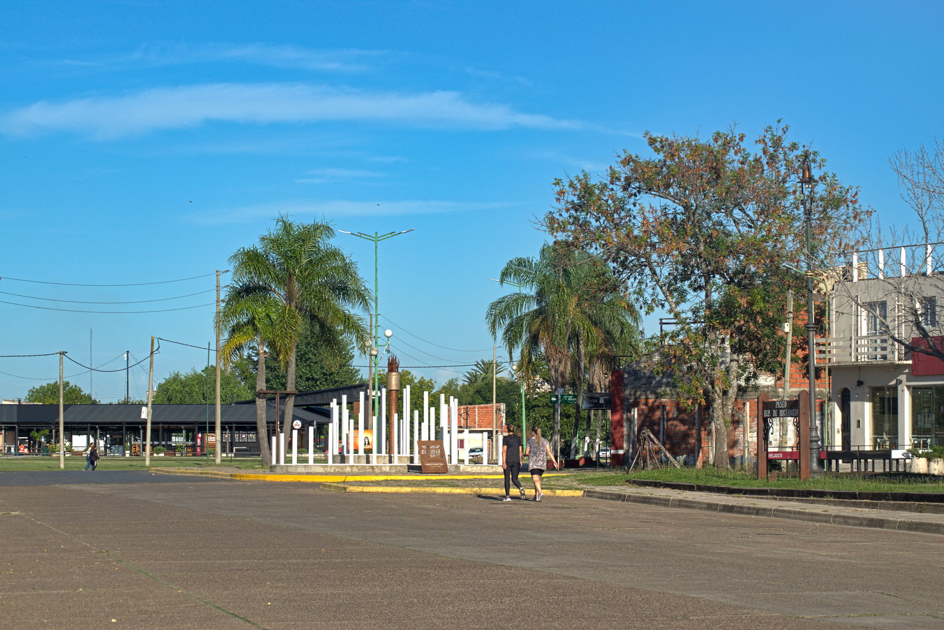 View of waterfront of Gualeguaychu, Argentina