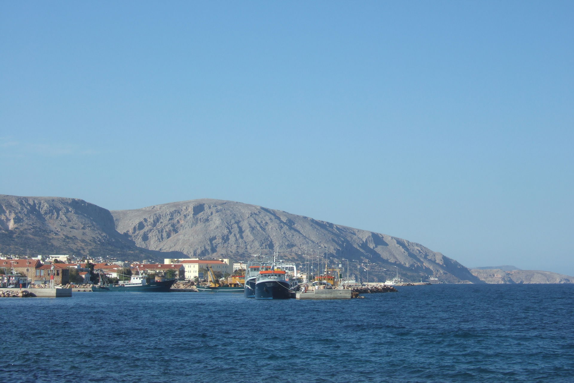 View of Chios from the sea
