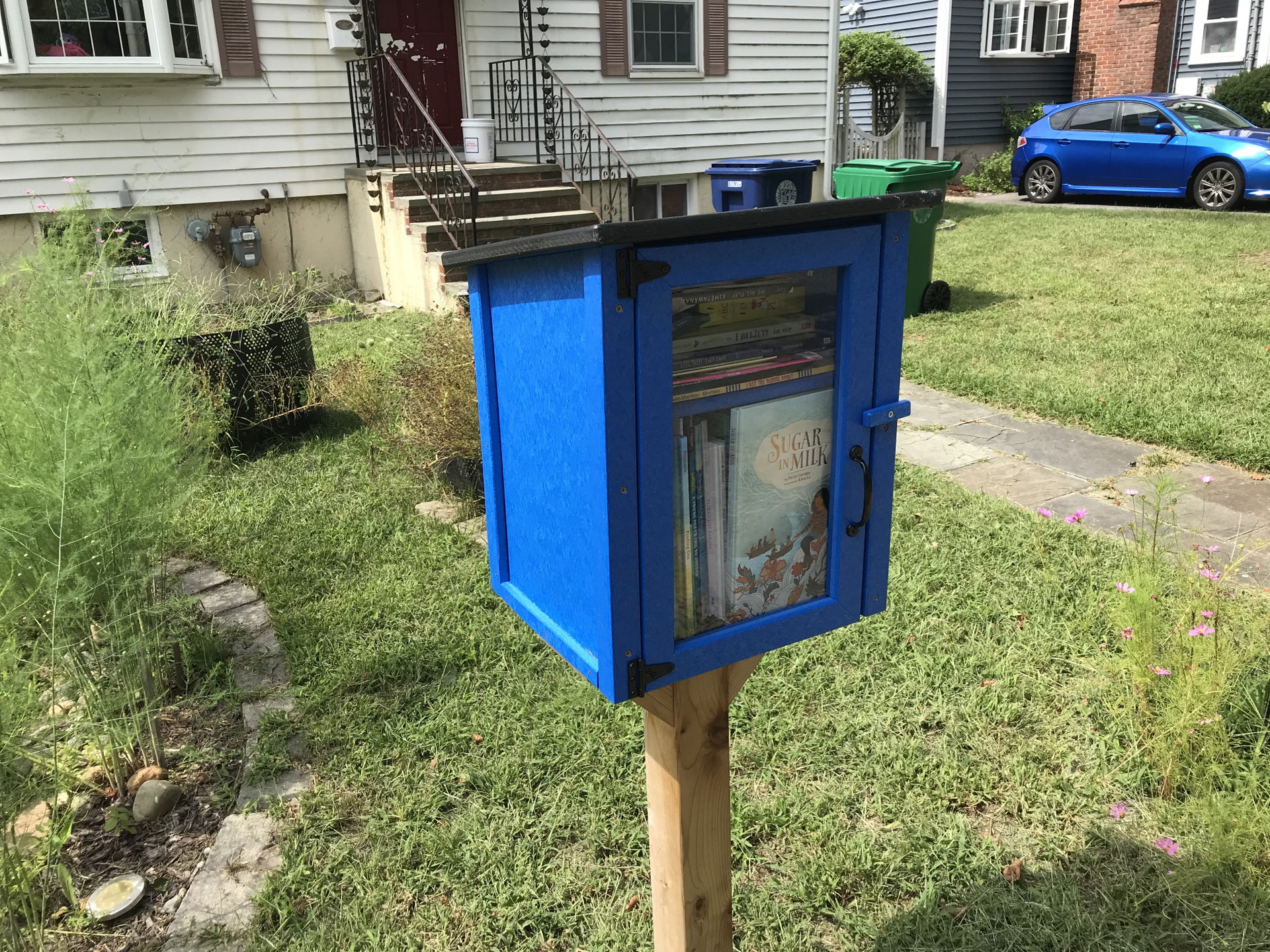 Little free library, Newton Massachusetts