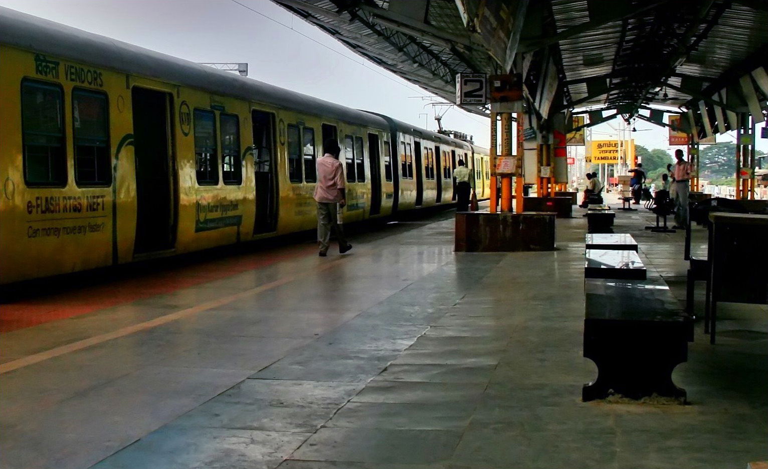 Tambaram Railway Station. Donated as part of WP:WTCI
