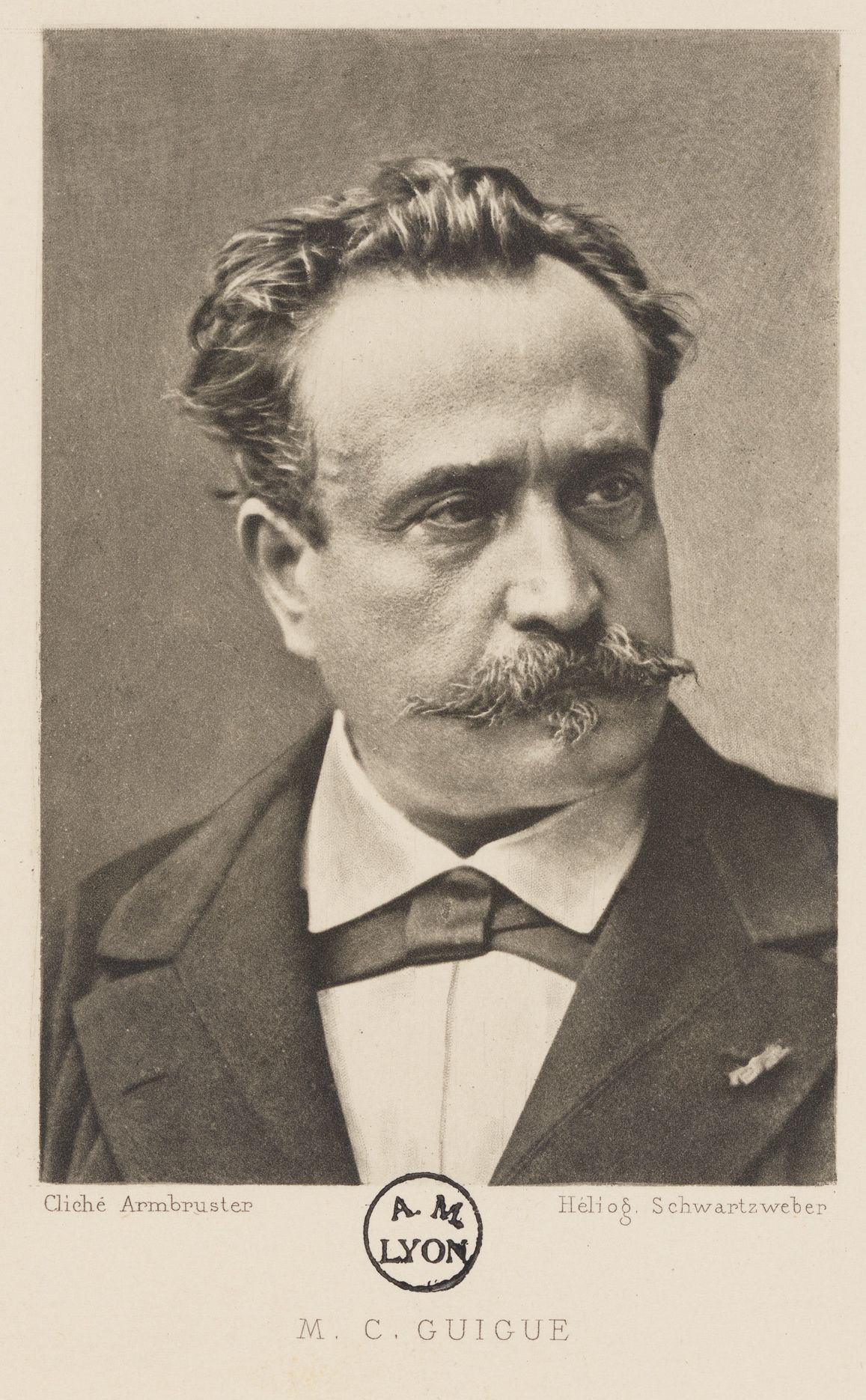 Marie Claude Guigue (Trévoux, 1832 - 1889) était archiviste, hi…