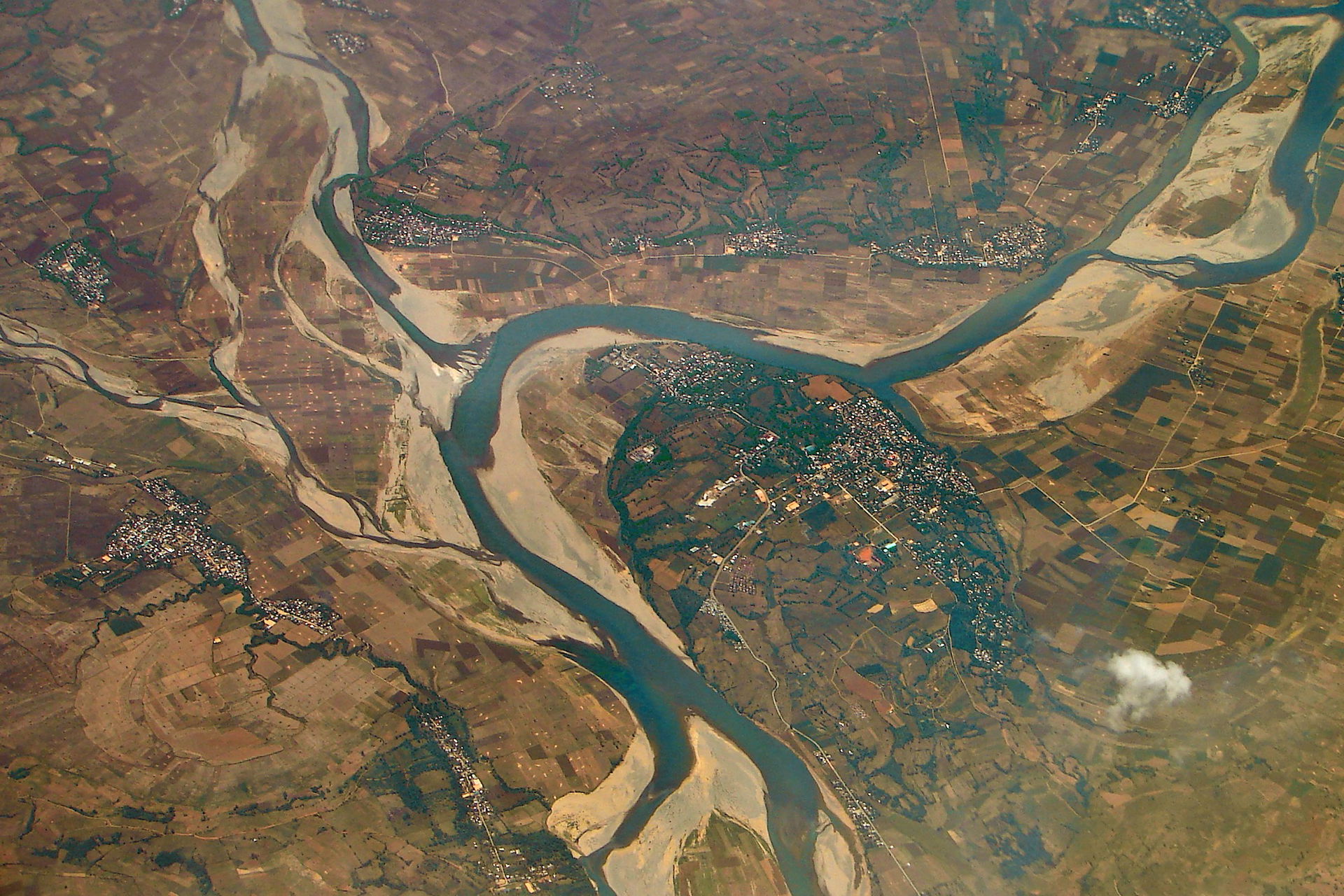 Aerial view of barangay Cabeseria 27, Ilagan City, Isabela Prov…