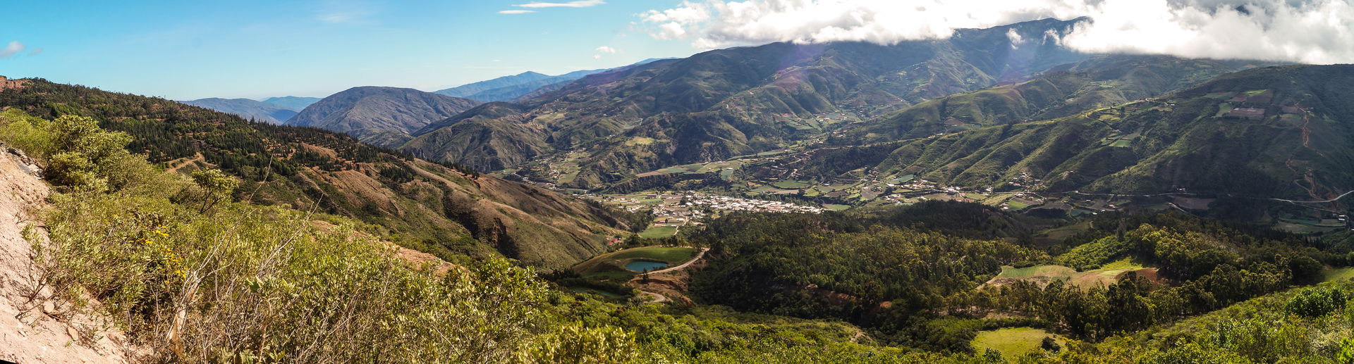 Vista de la ciudad de Boconó. Trujillo.