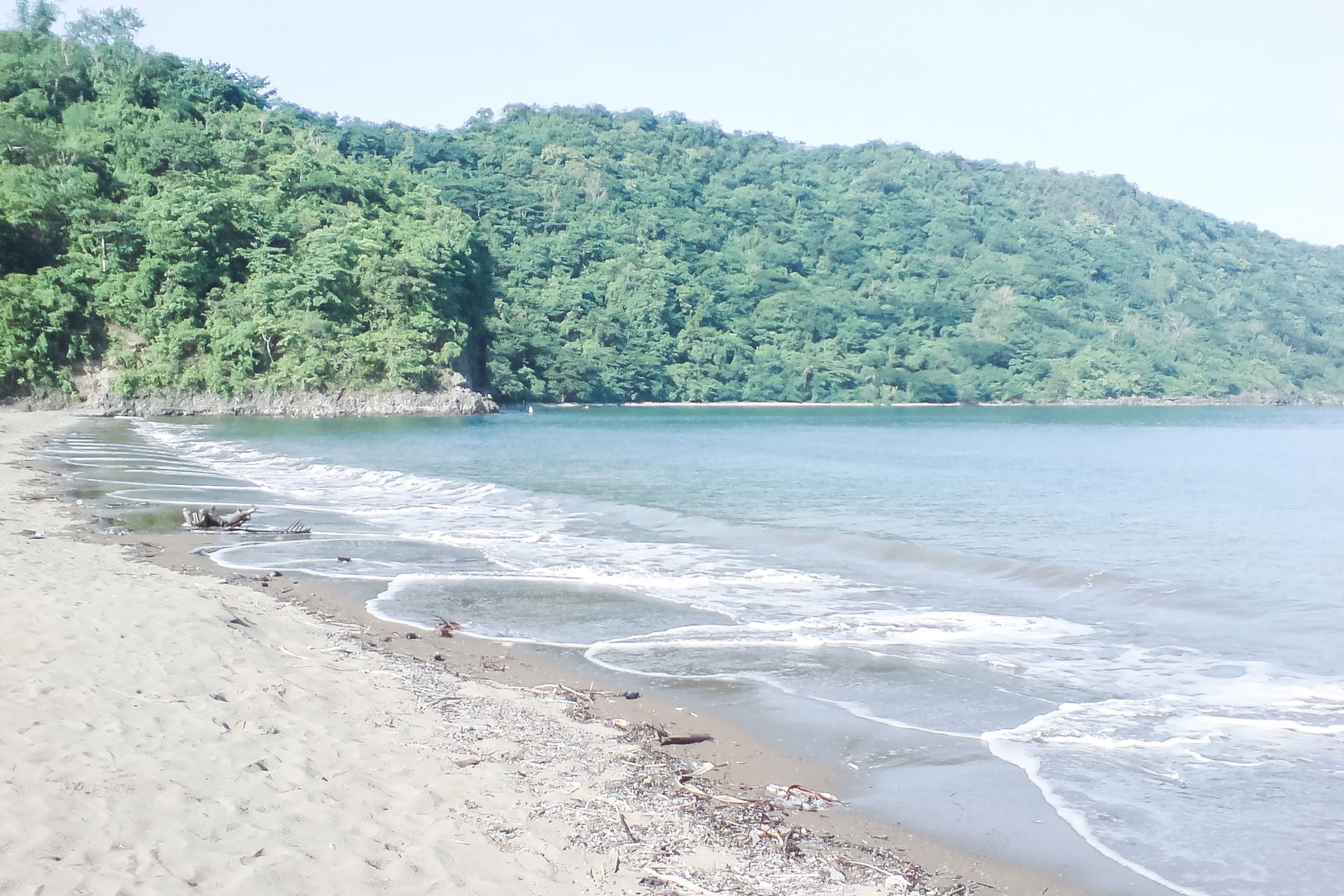 Underdeveloped beach in Brgy. Calayo in Nasugbu, Batangas.