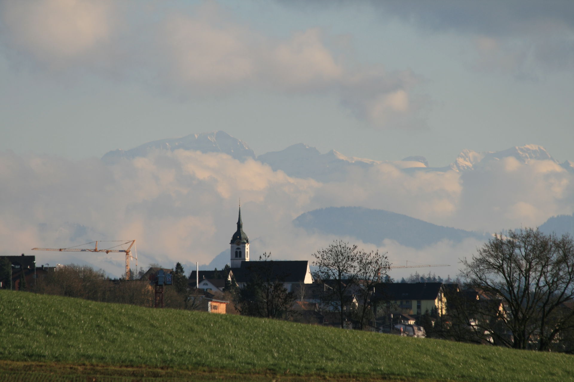 View to Oberlunkhofen