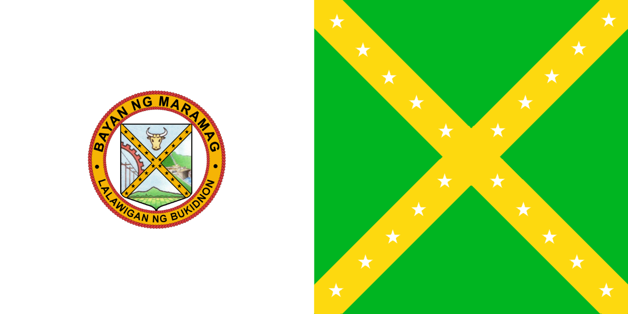 Flag of Maramag, Bukidnon (variant)