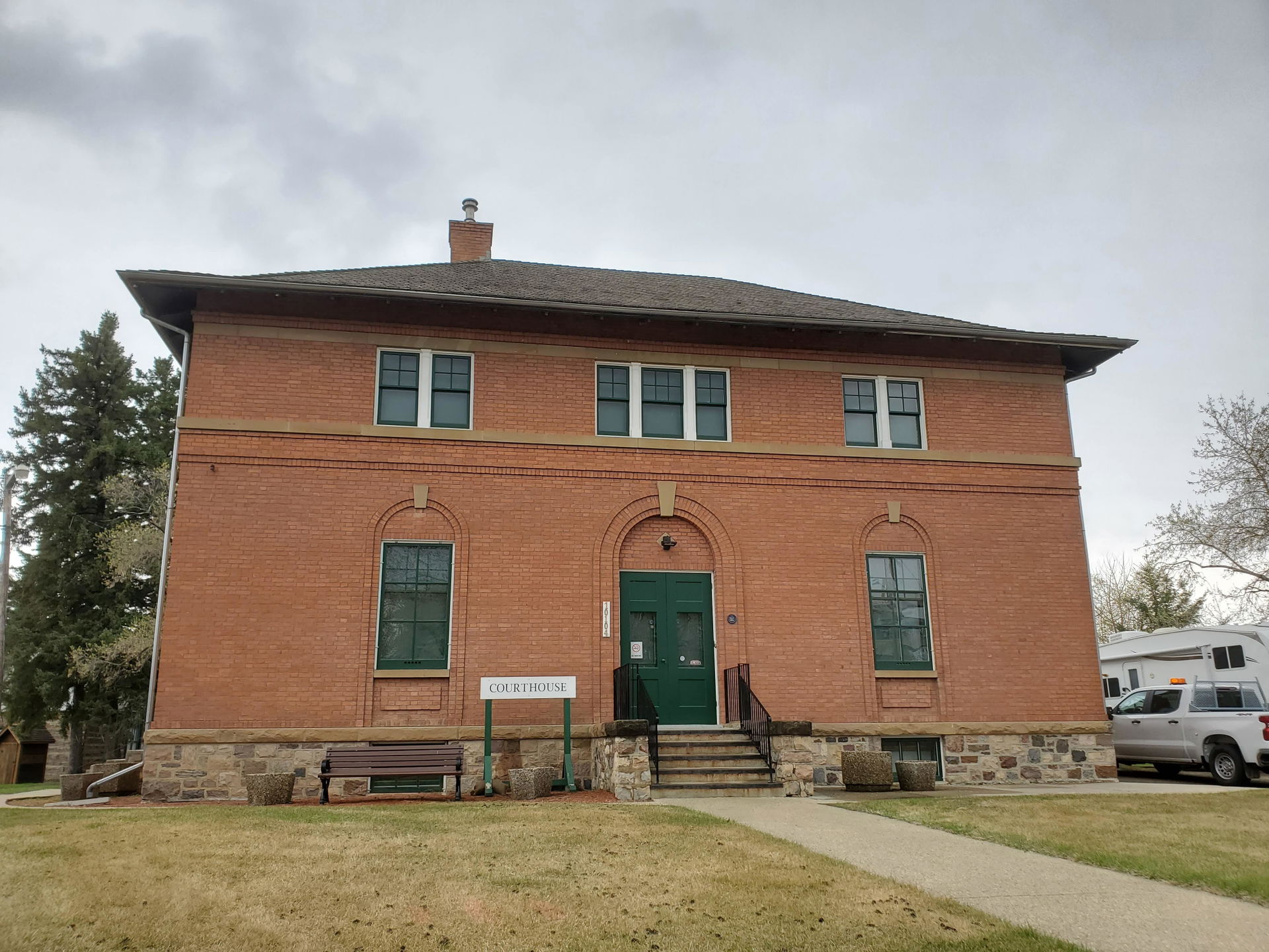 Fort Saskatchewan's historic courthouse C. 1909