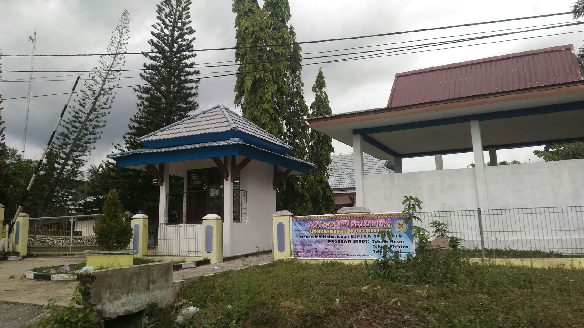 Suasana alam di Bangkinang, Kampar, Riau