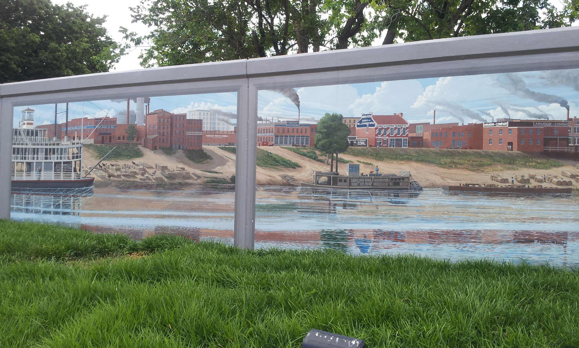 Flood Wall Murals - Paducah, KY (35)