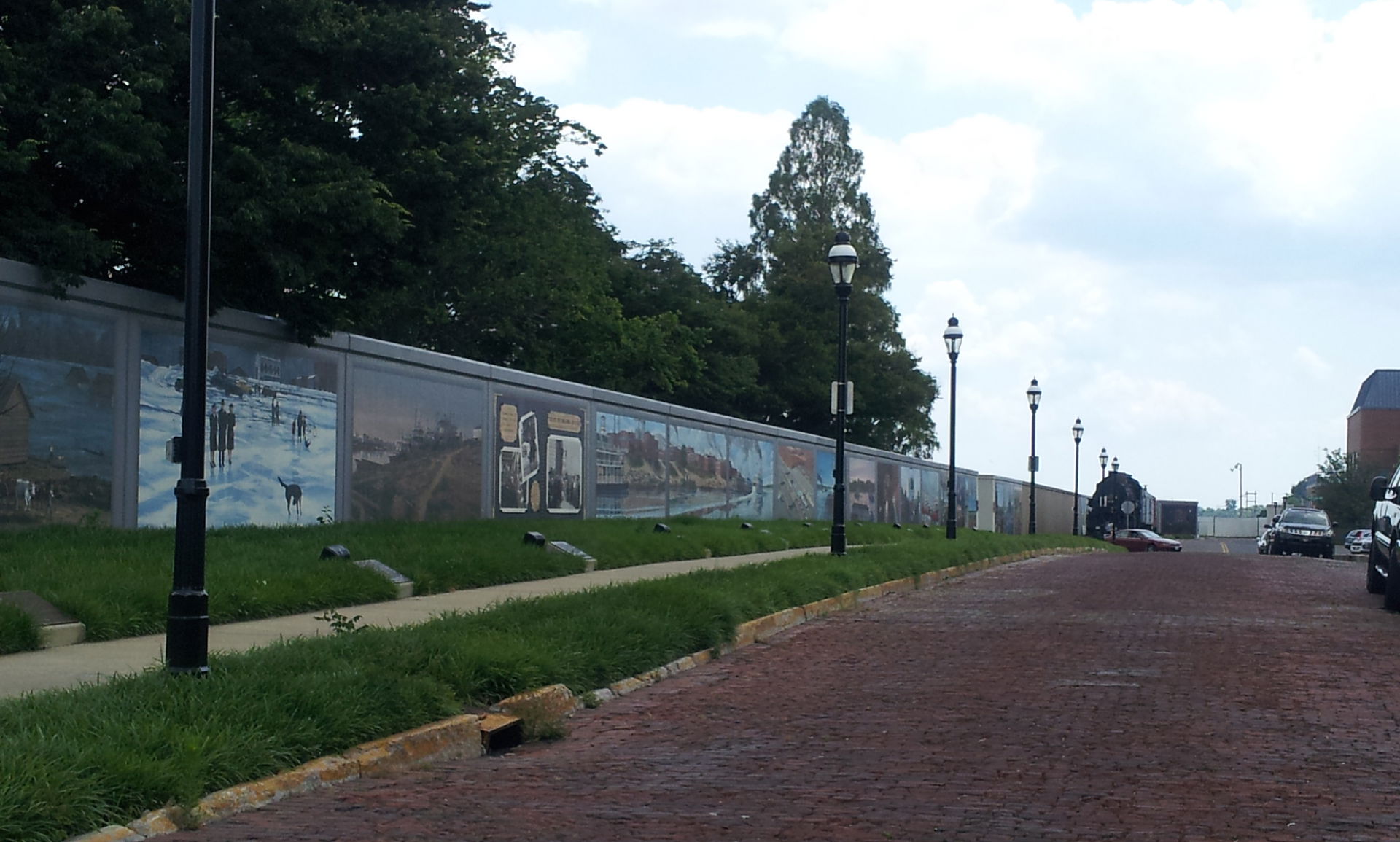 Flood Wall Murals - Paducah, KY (1)