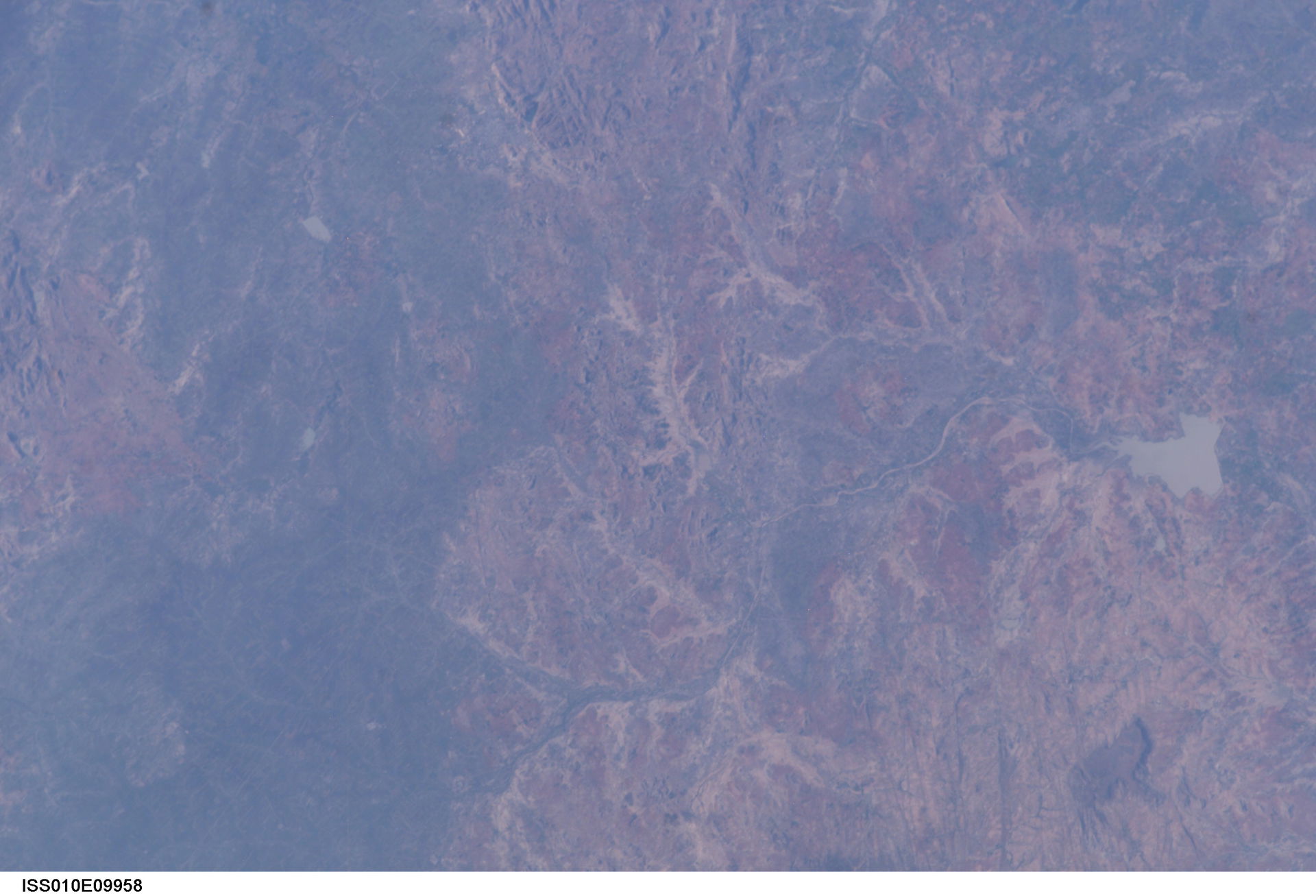View of India taken during ISS Expedition 10.