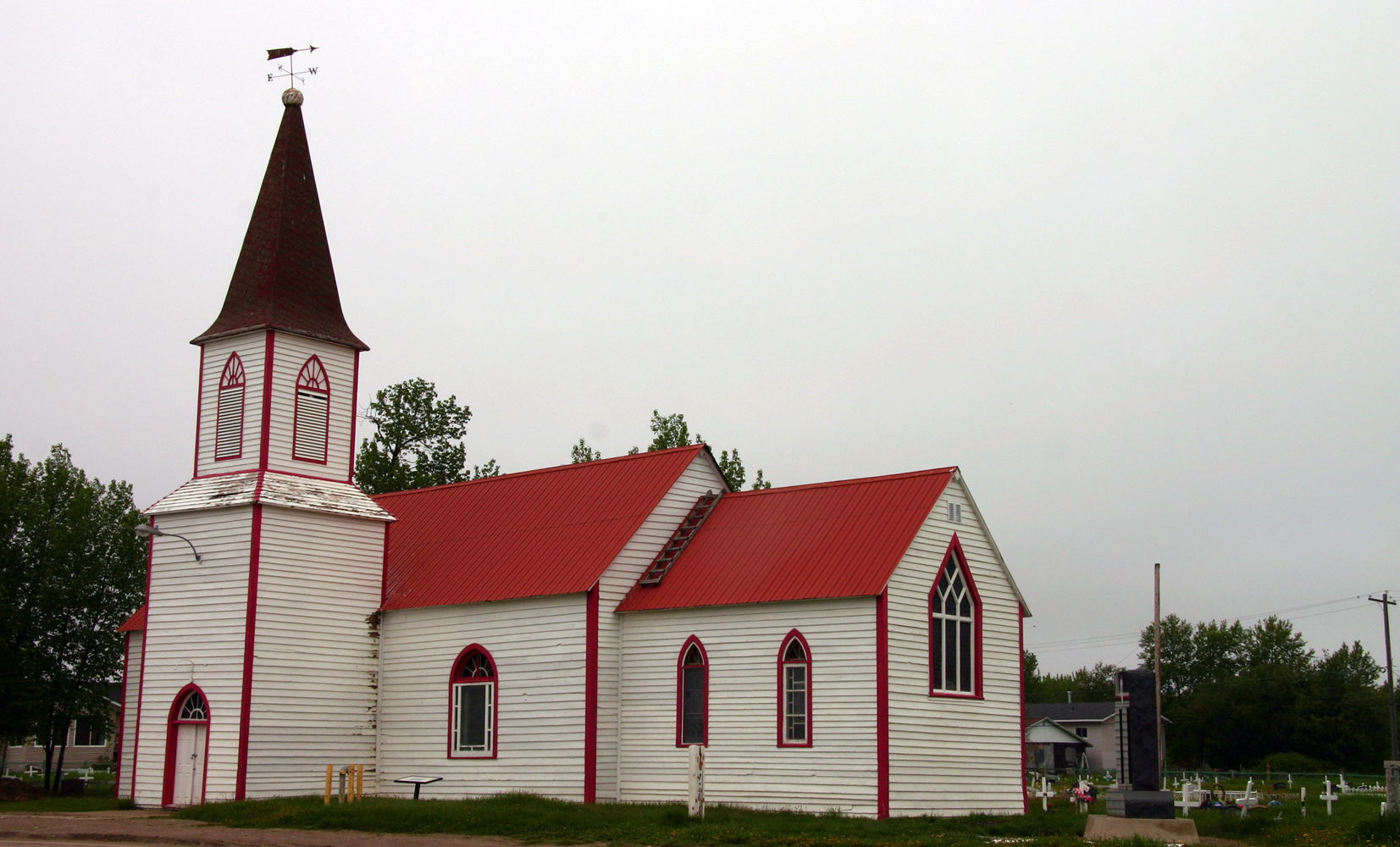St. Thomas Anglican Church in Moose Factory, Cochrane District,…