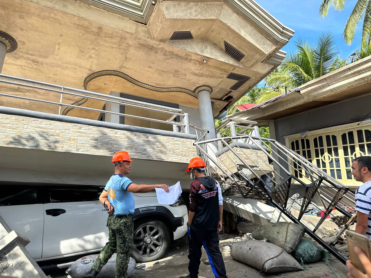 𝐈𝐍 𝐏𝐇𝐎𝐓𝐎𝐒: Subay sa nahitabong linog gahapong adlawa, n…