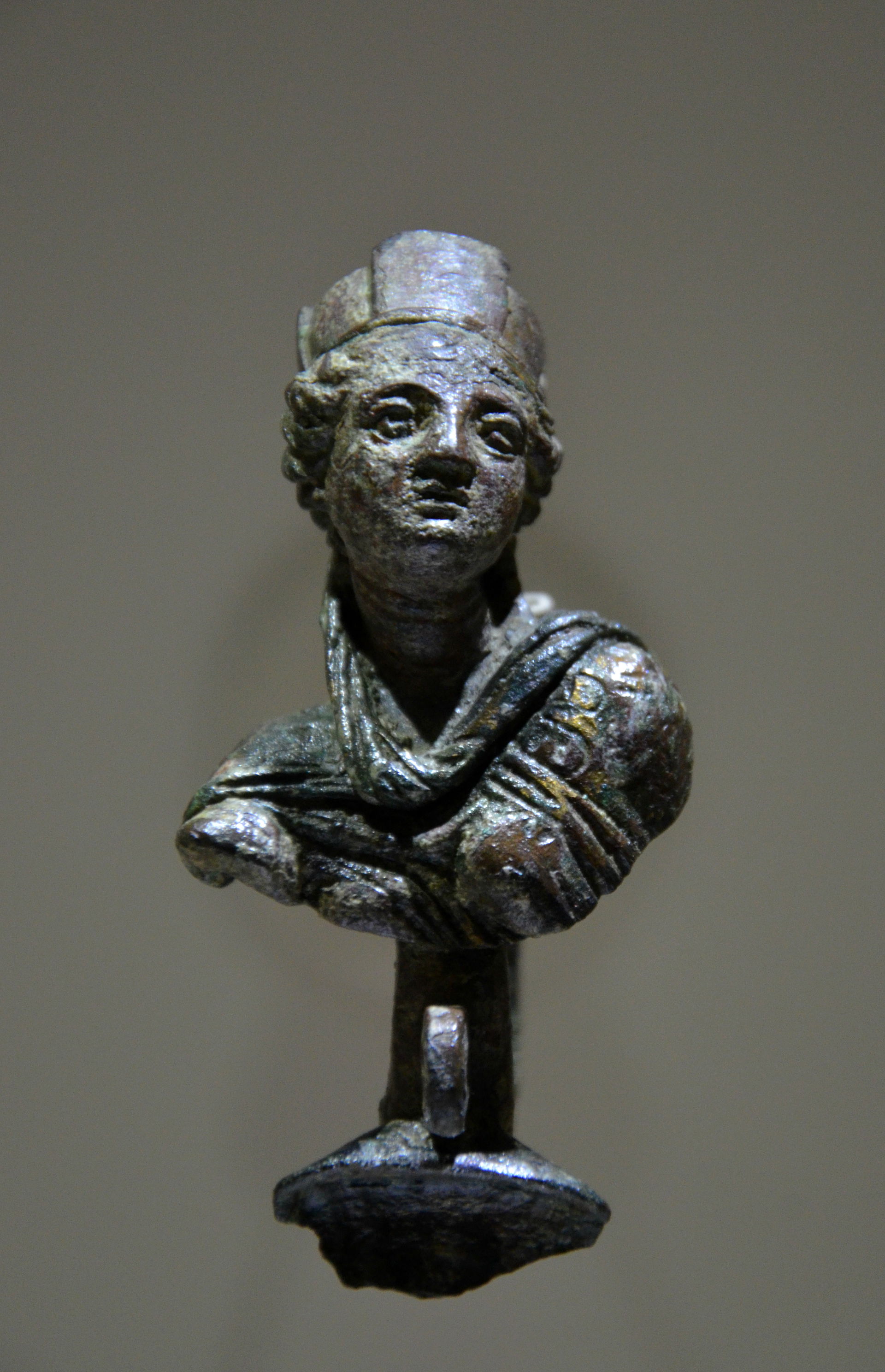 The Tyche of Antioch, Bronze, Roman period, Hatay Archaeology M…