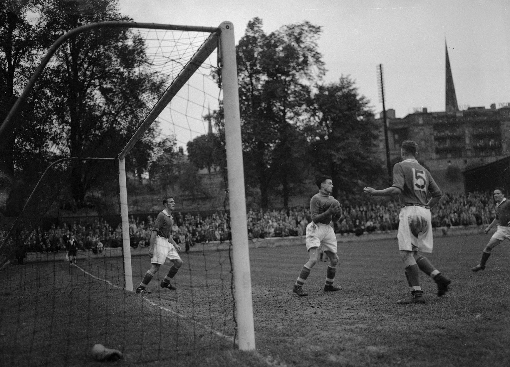 Shrewsbury v Rochdale football match