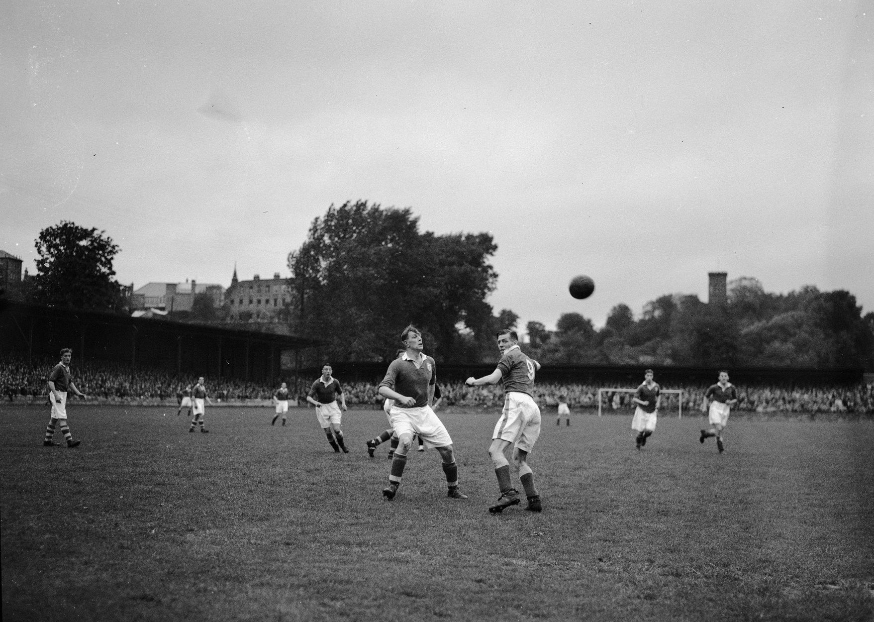 Shrewsbury v Rochdale football match