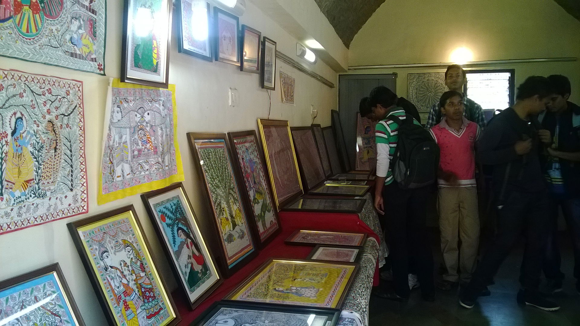 Madhubani Painting Exhibition at CBD Belapur Navi Mumbai