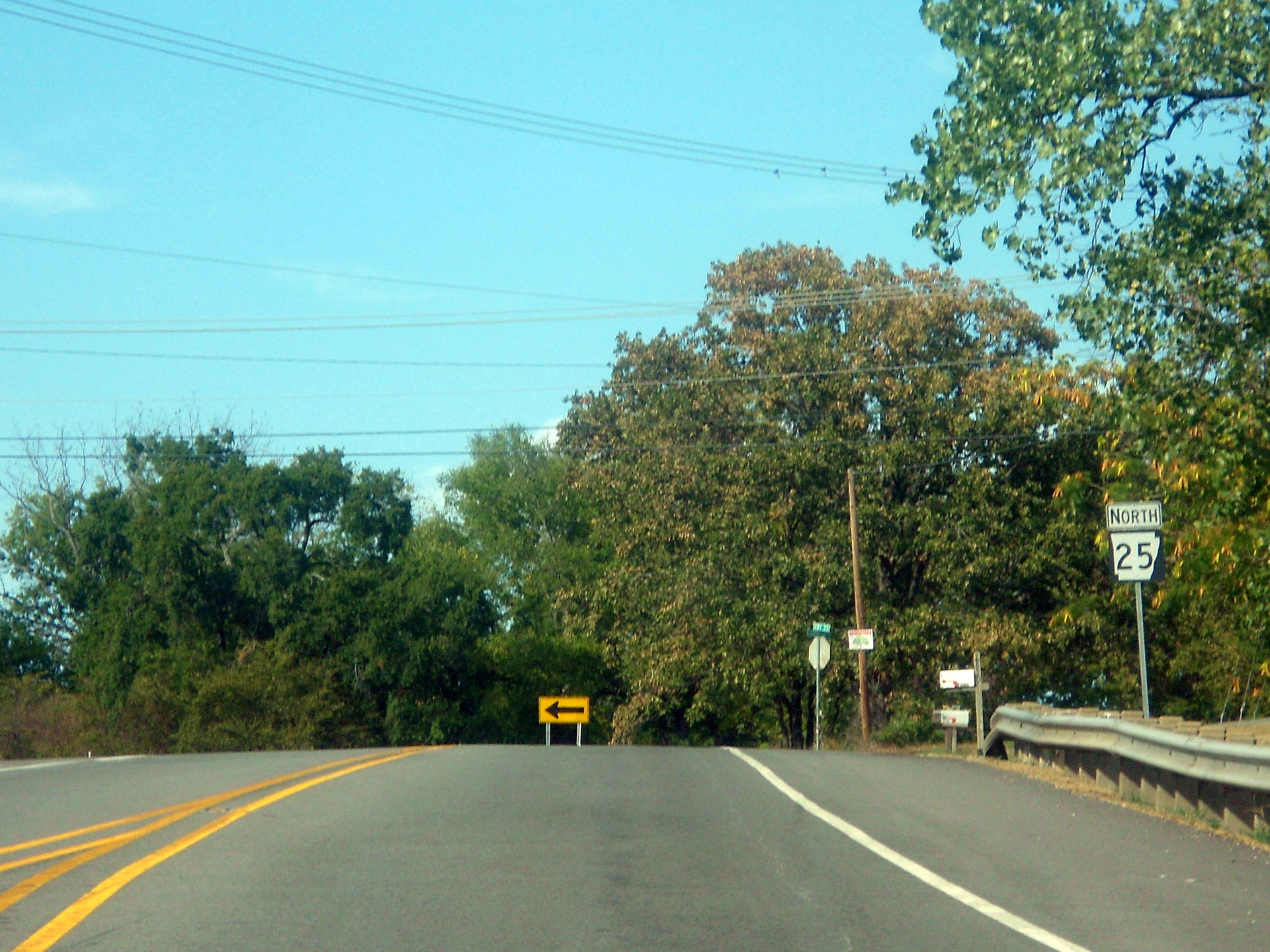 Highway 25 in Conway, Faulkner County, Arkansas just north of C…