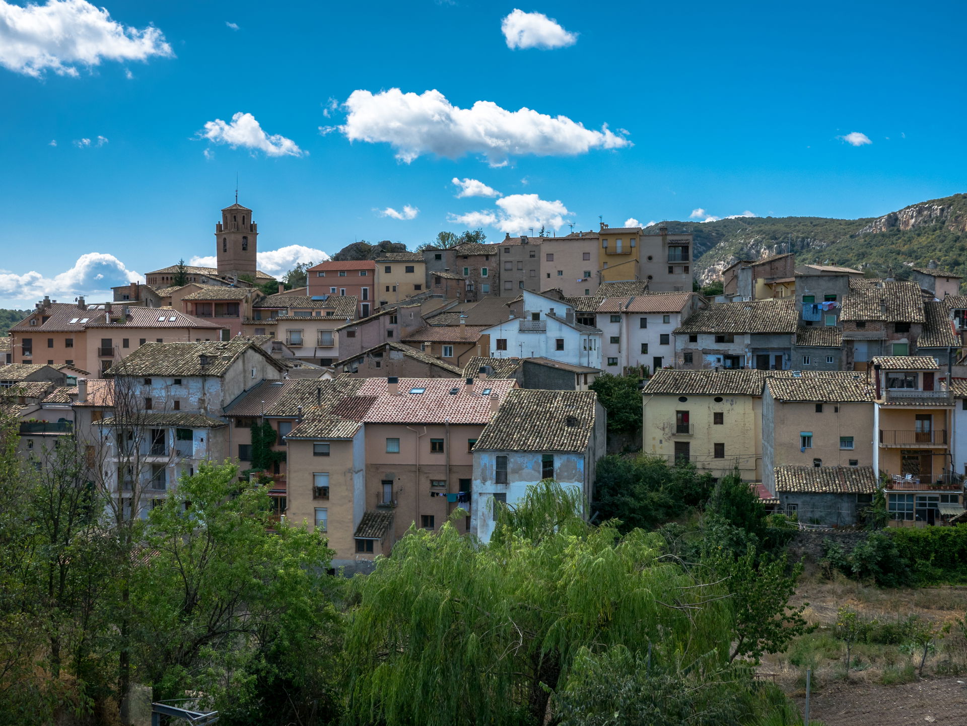 View of Naval, Huesca, Aragon, Spain