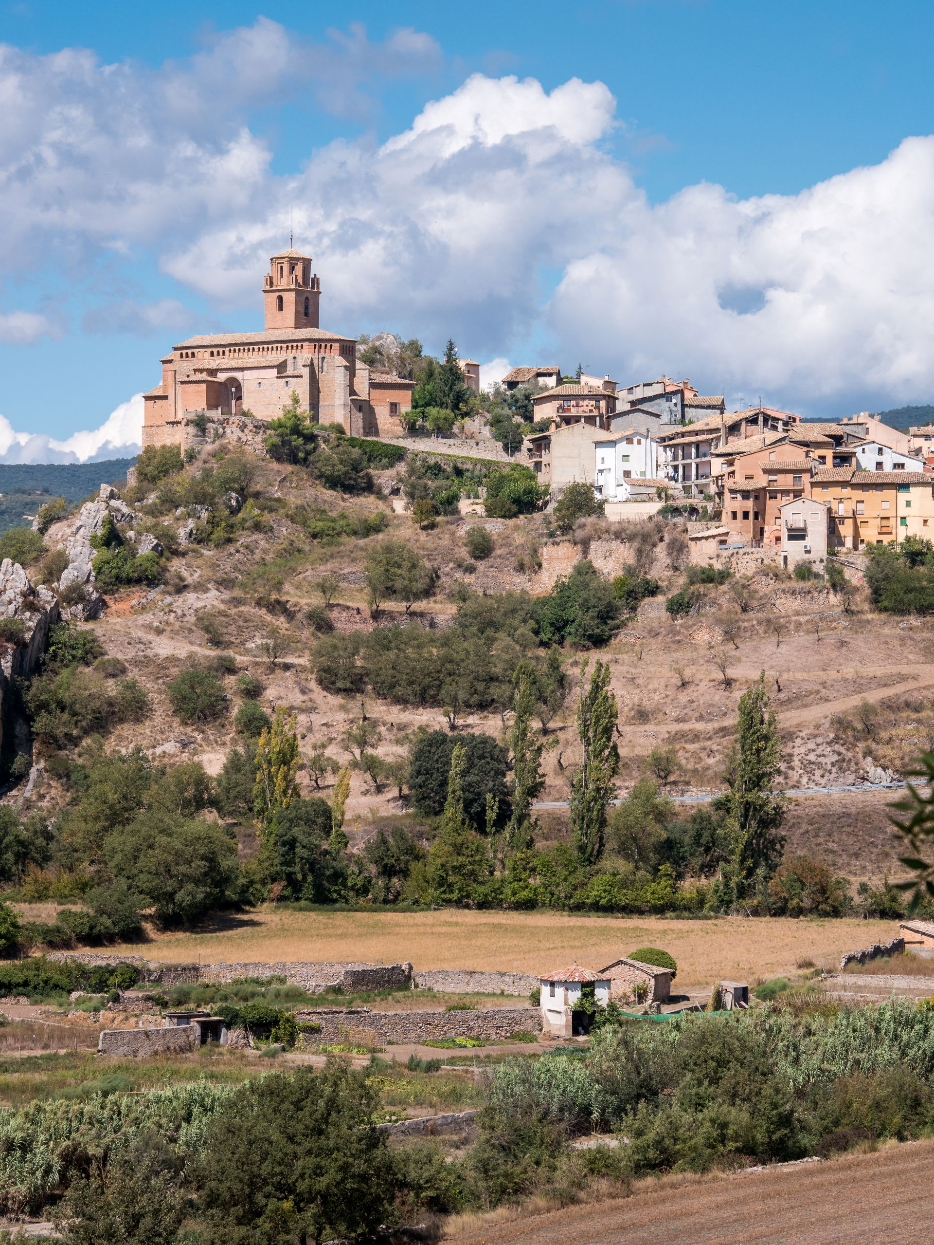 View of Naval, Huesca, Aragon, Spain