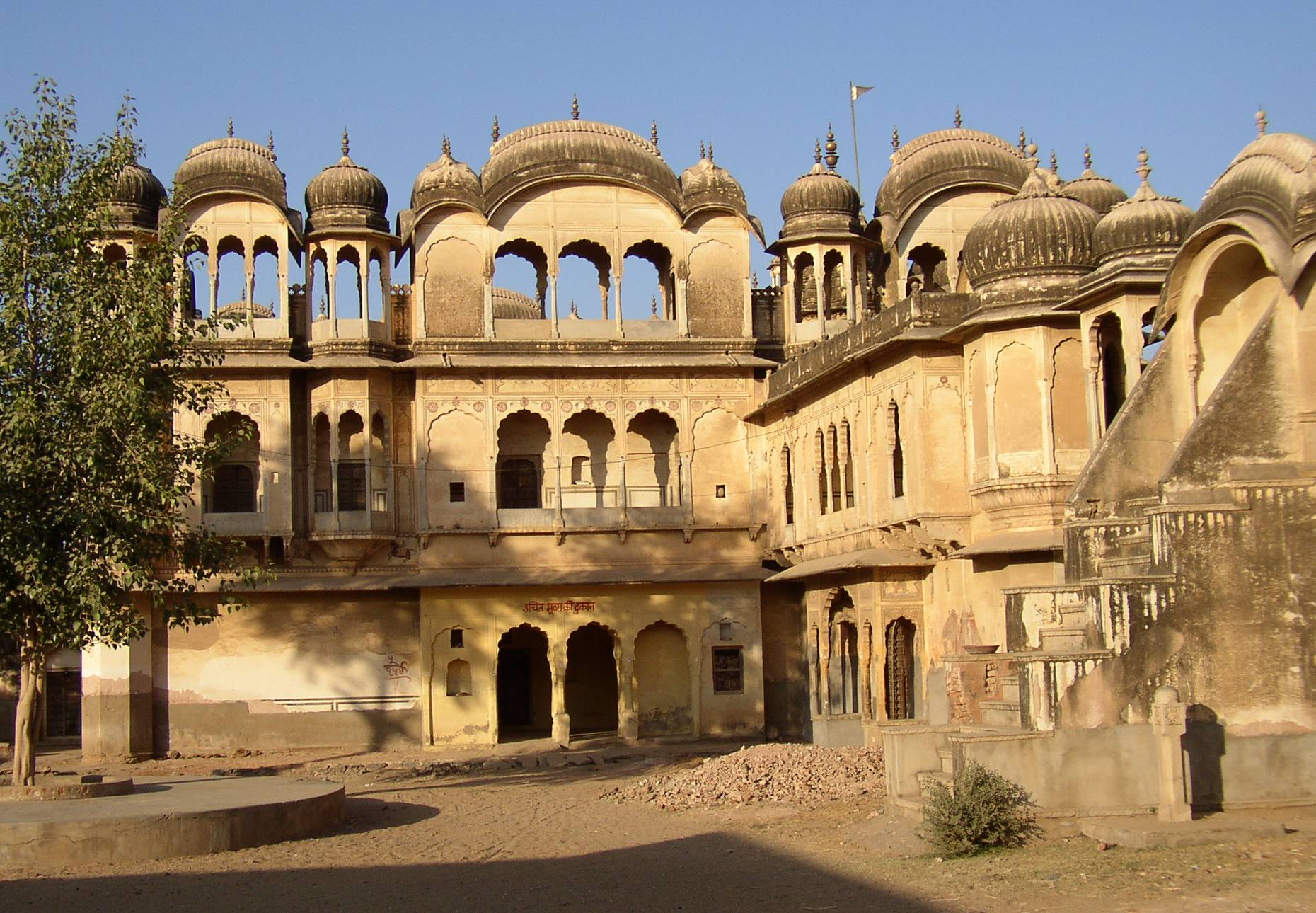 Temple in Nawalgarh in Rajasthan, India