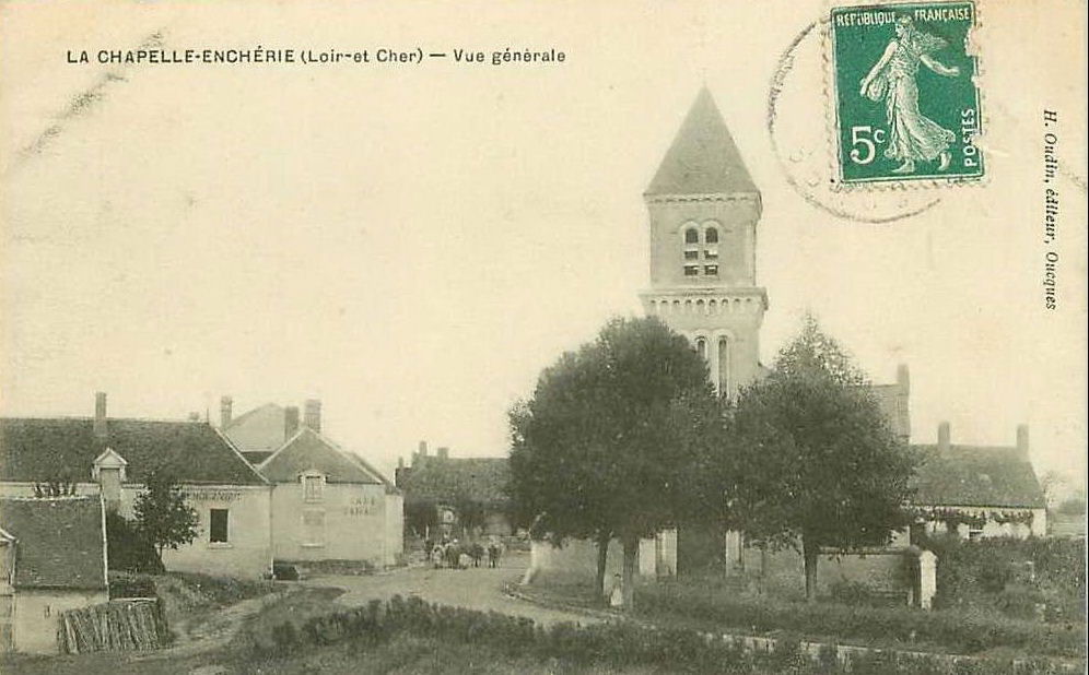 La Chapelle-Enchérie Carte postale vers 1910