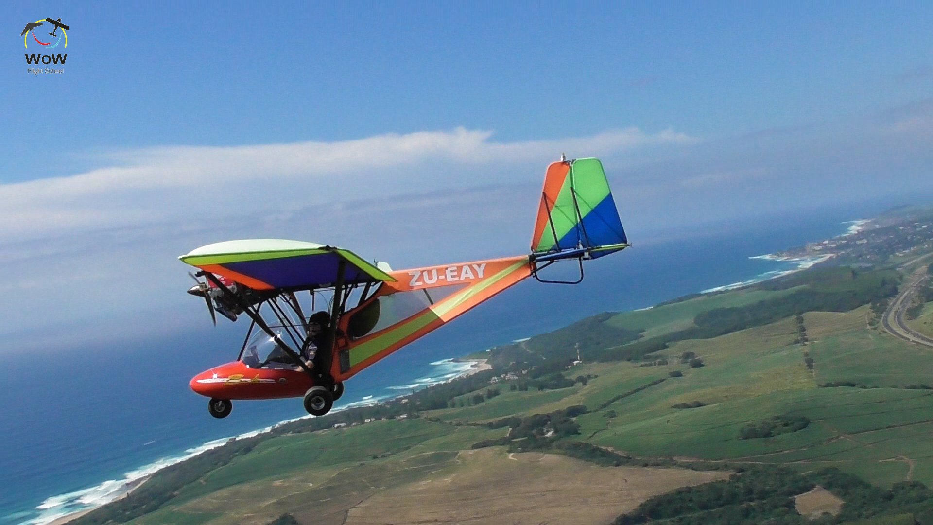 Micro Aviation B22J Bantam microlight flights from the newly es…